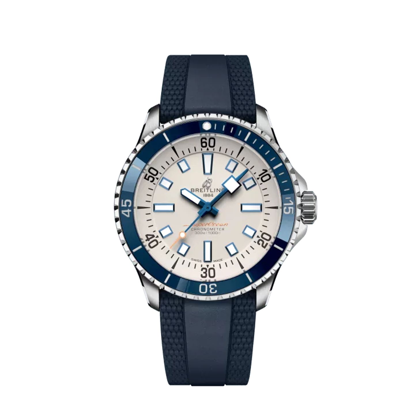 Breitling Superocean 42 A17375E71G1S1 (2024) - Zilver wijzerplaat 42mm Staal (1/1)