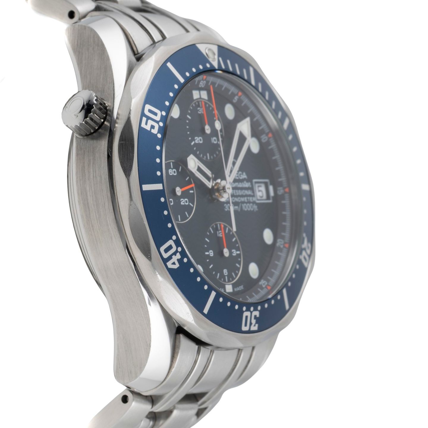 Omega Seamaster Diver 300 M 2599.80.00 (2006) - Blauw wijzerplaat 42mm Staal (6/8)
