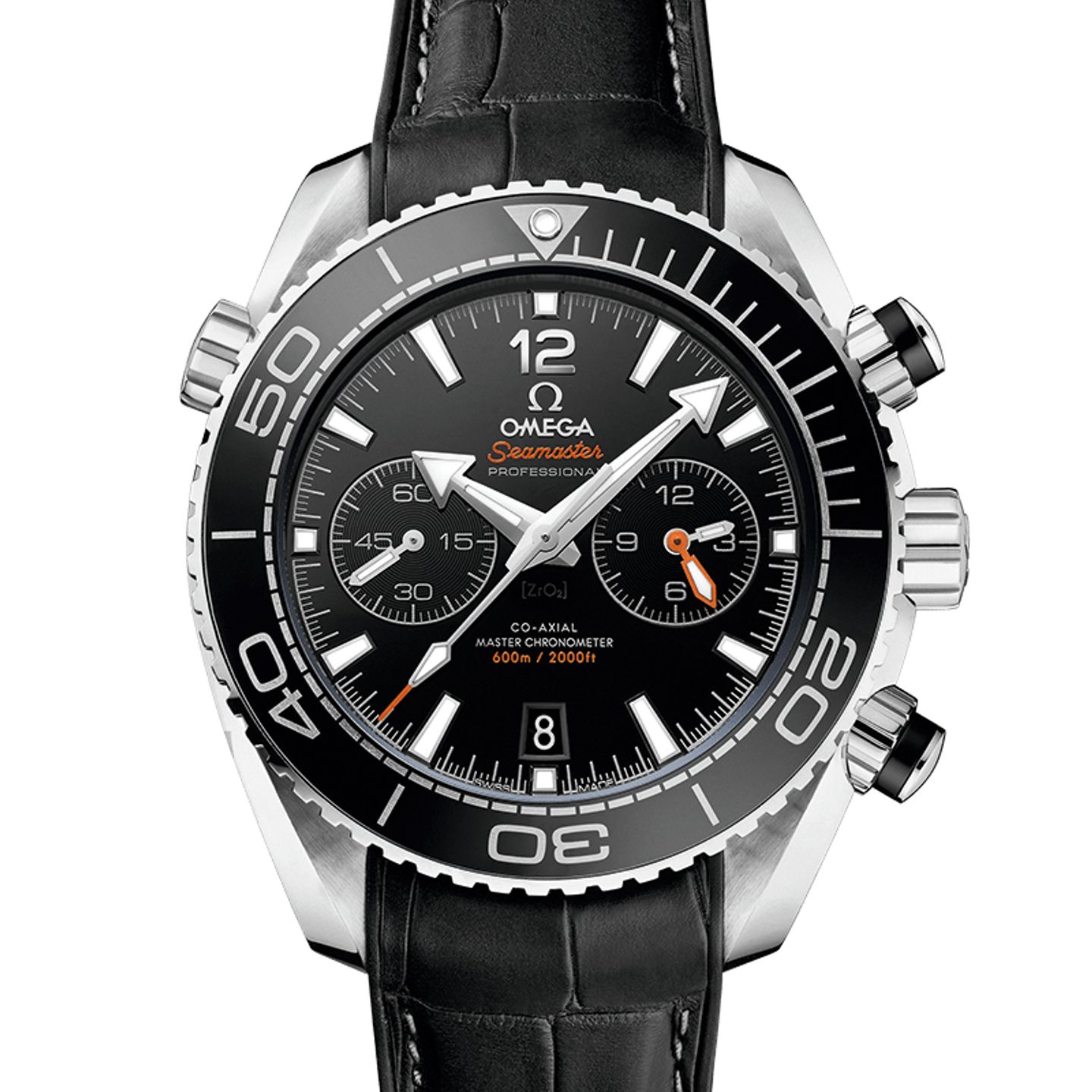 Omega Seamaster Planet Ocean Chronograph 215.33.46.51.01.001 (2024) - Zwart wijzerplaat 46mm Staal (1/1)