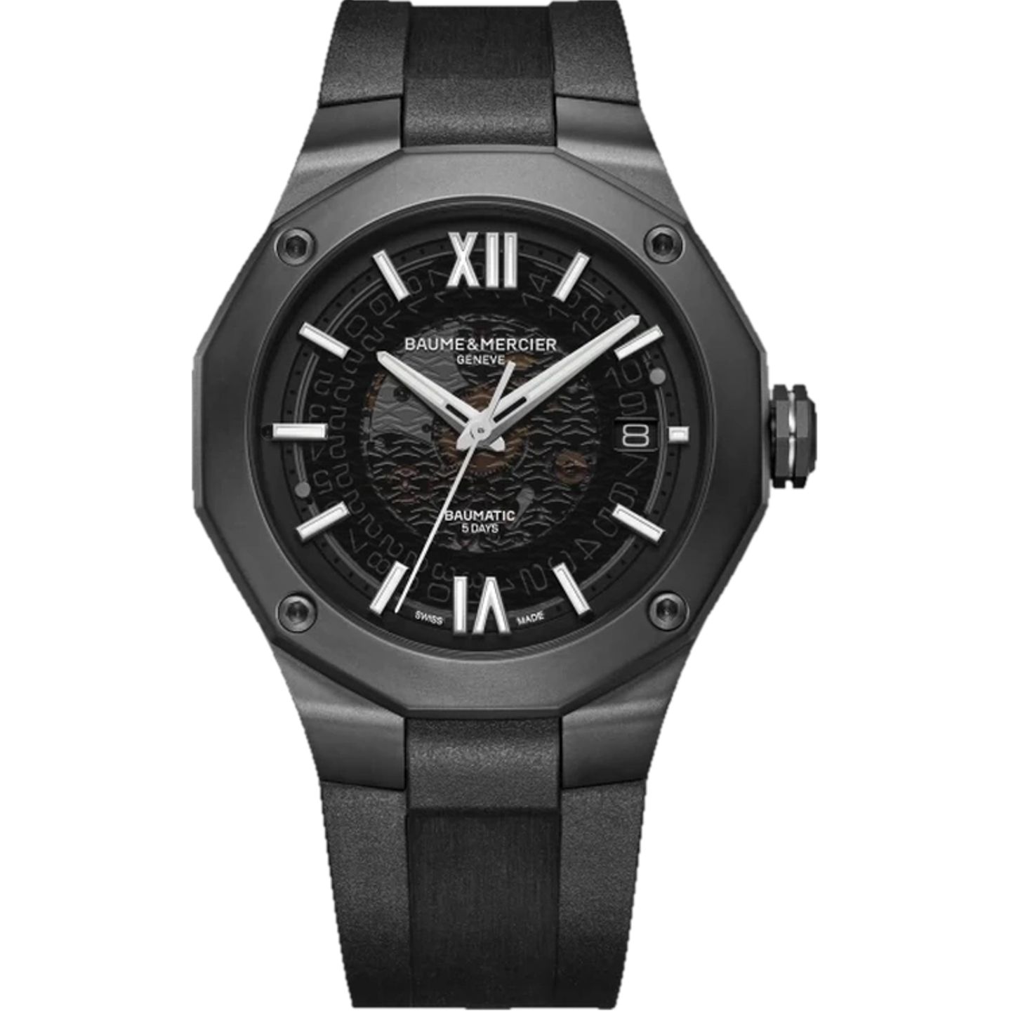 Baume & Mercier Riviera M0A10617 (2026) - Grey dial 42 mm Steel case (1/1)