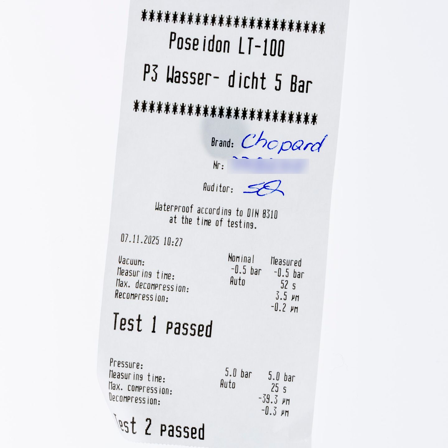 Chopard Mille Miglia 8407 (2005) - 40 mm Titanium case (5/8)