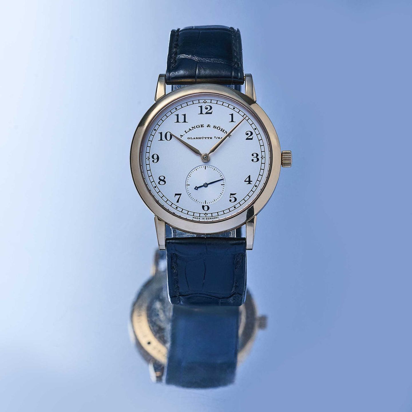 A. Lange & Söhne 1815 206.032 (2007) - Silver dial 36 mm Rose Gold case (1/6)