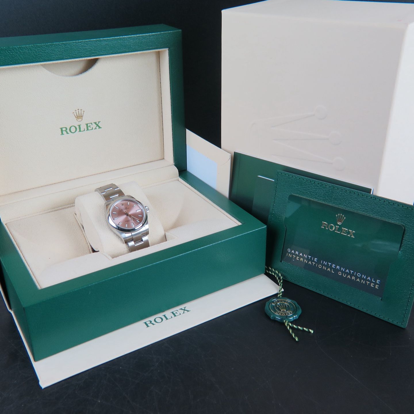 Rolex Oyster Perpetual 277200 (2022) - Multi-colour dial 31 mm Steel case (4/4)