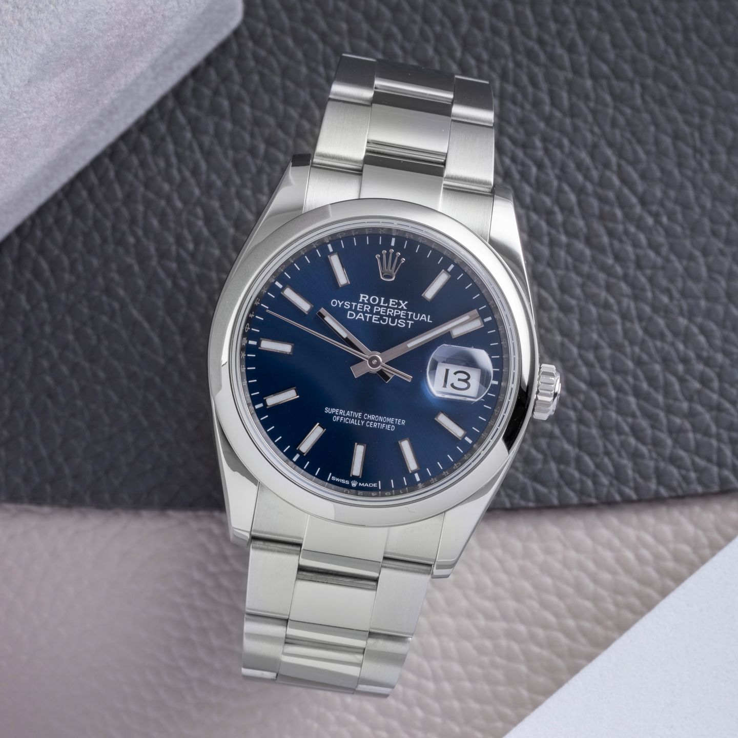 Rolex Datejust 36 126200 (Unknown (random serial)) - 36 mm Steel case (1/8)