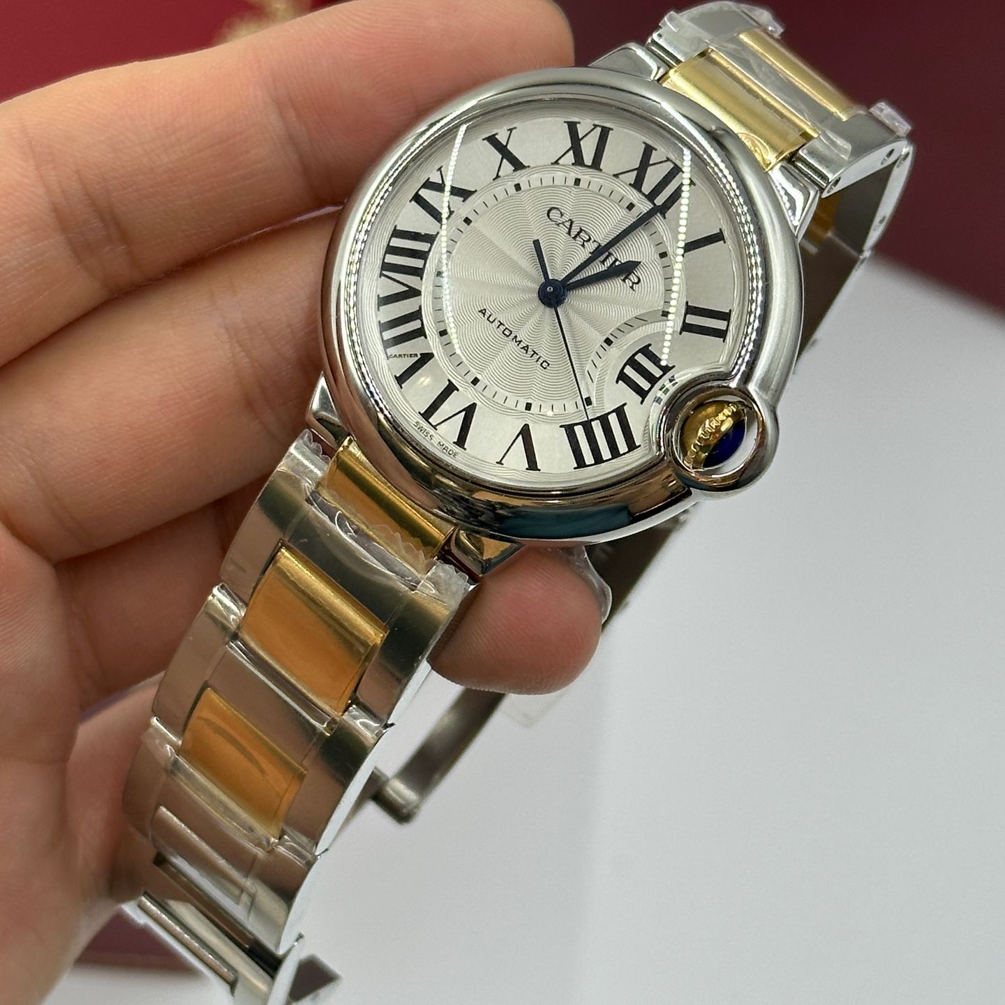 Cartier Ballon Bleu 36mm W2BB0012 - (6/8)