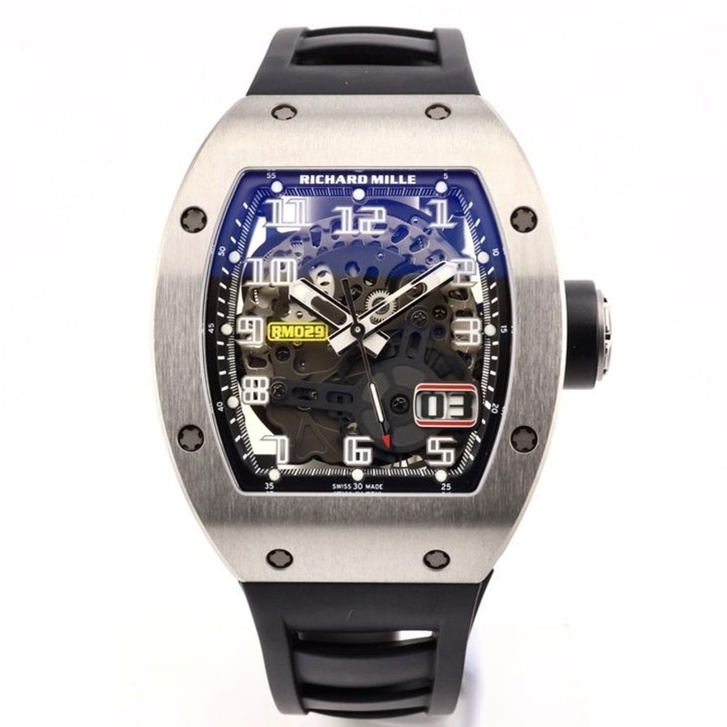 Richard Mille RM 029 RM029 (2018) - Transparant wijzerplaat 39mm Titanium (2/7)