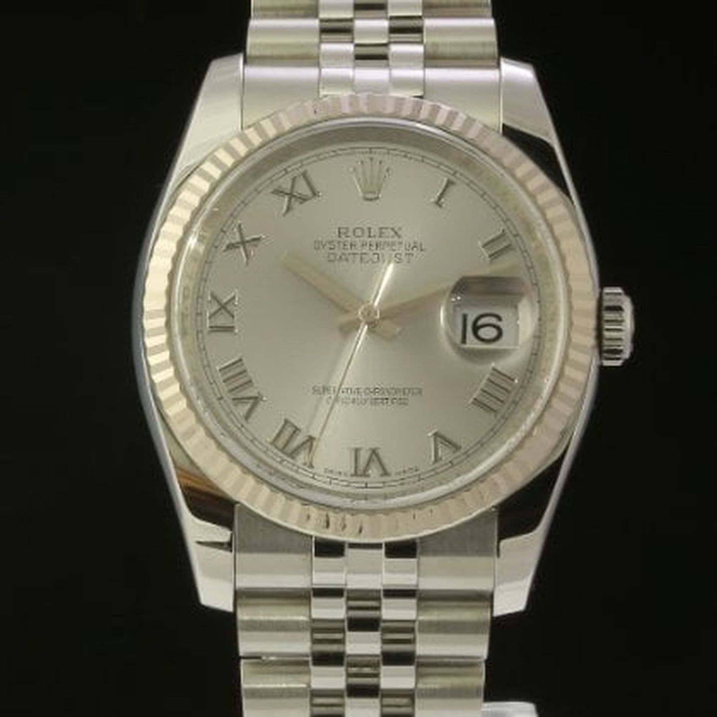 Rolex Datejust 36 116234 (2012) - White dial 36 mm Steel case (2/7)