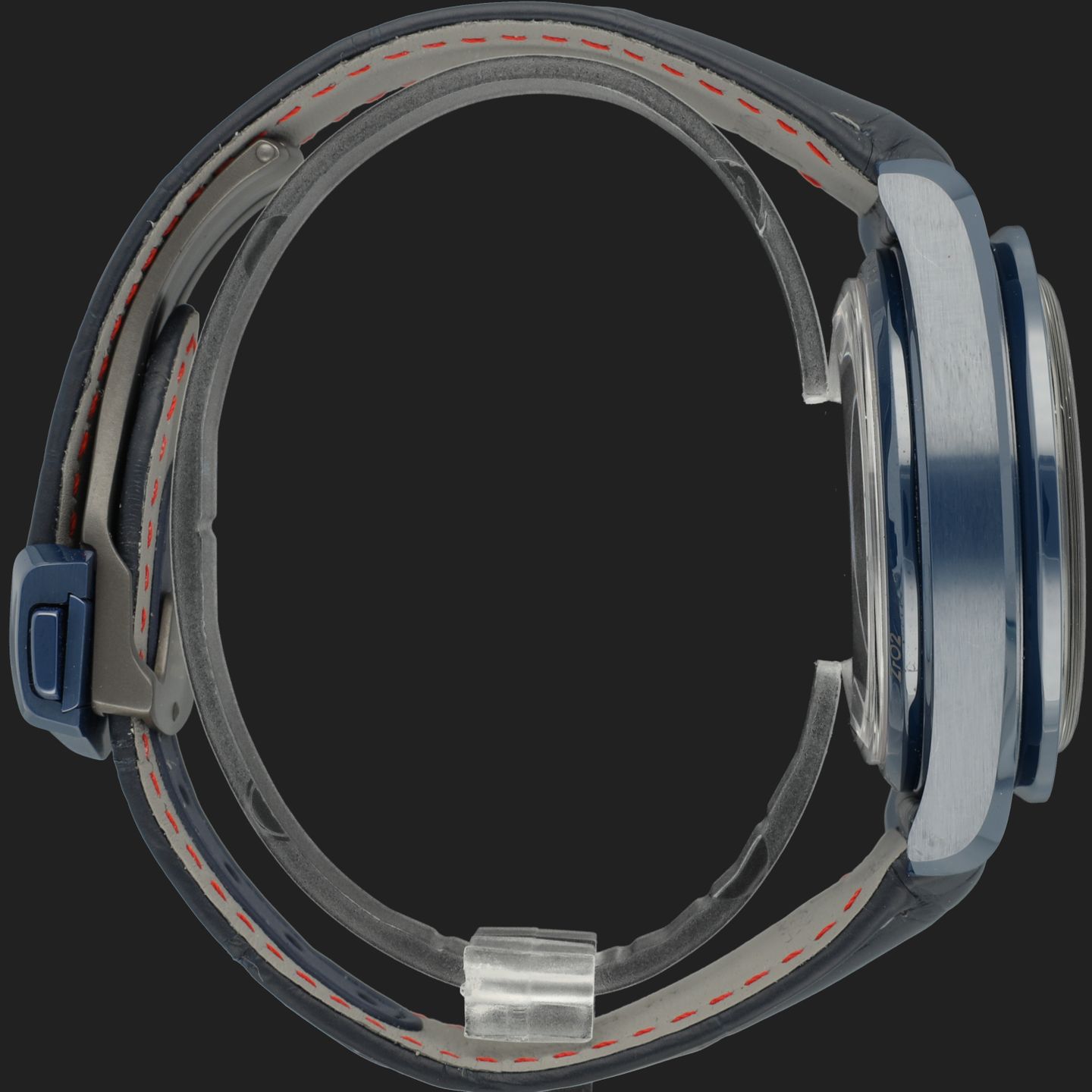 Omega Speedmaster Moonphase 304.93.44.52.03.002 (Unknown (random serial)) - Blue dial 44 mm Ceramic case (5/8)