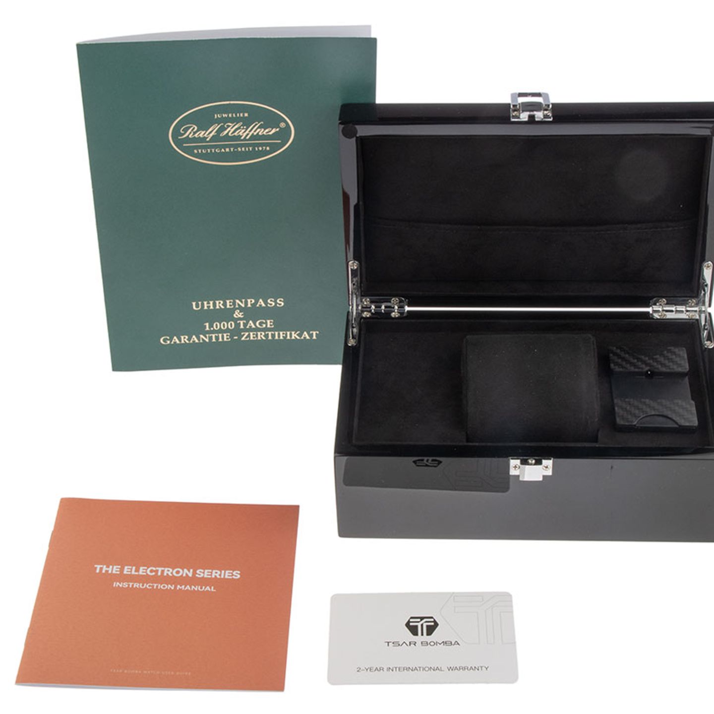 Tsar Bomba TB8401CF-01 (Unknown (random serial)) - White dial 42 mm Carbon case (2/4)
