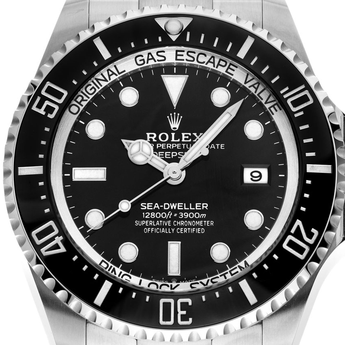 Rolex Sea-Dweller Deepsea 136660 (2024) - Zwart wijzerplaat 44mm Staal (1/7)