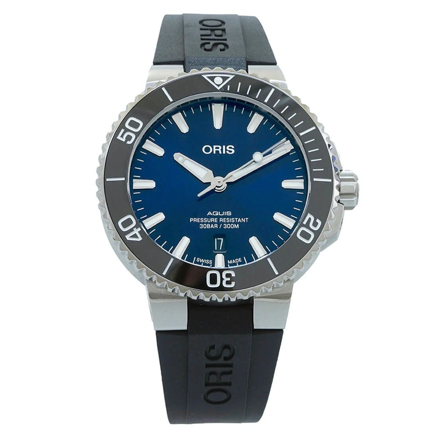 Oris Aquis Date 01 733 7766 4135-07 4 22 64FC (2023) - Blue dial 42 mm Steel case (3/3)