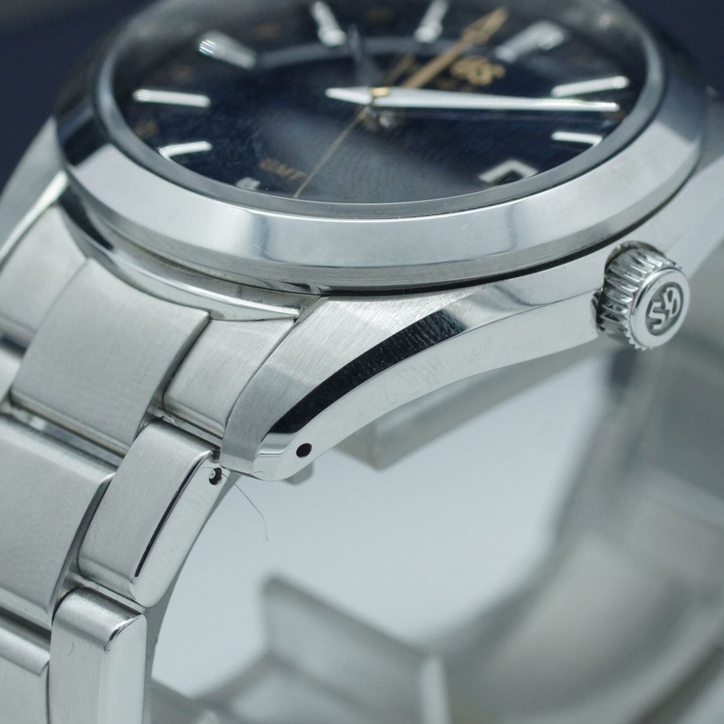 Grand Seiko Heritage Collection SBGN009 (2020) - Blue dial 41 mm Steel case (5/8)