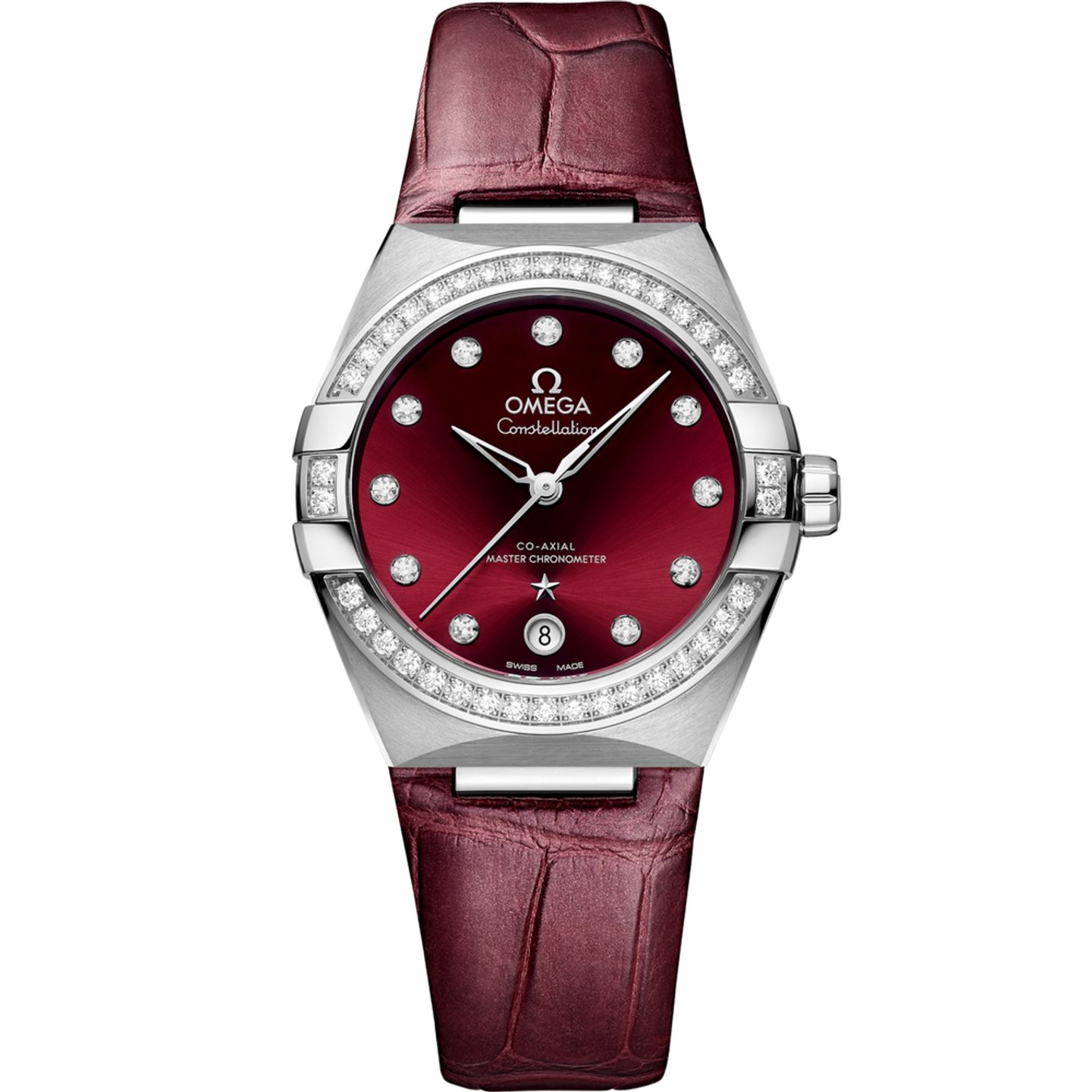 Omega Constellation 131.18.36.20.61.001 (2025) - Red dial 36 mm Steel case (1/1)