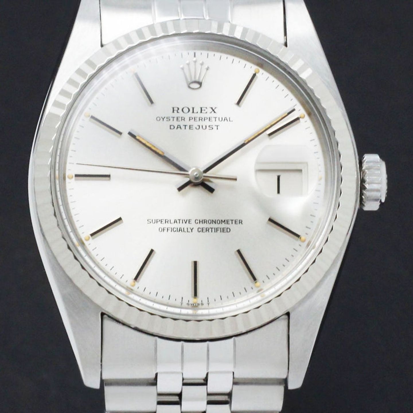 Rolex Datejust 36 16014 (1984) - Silver dial 36 mm Steel case (1/7)