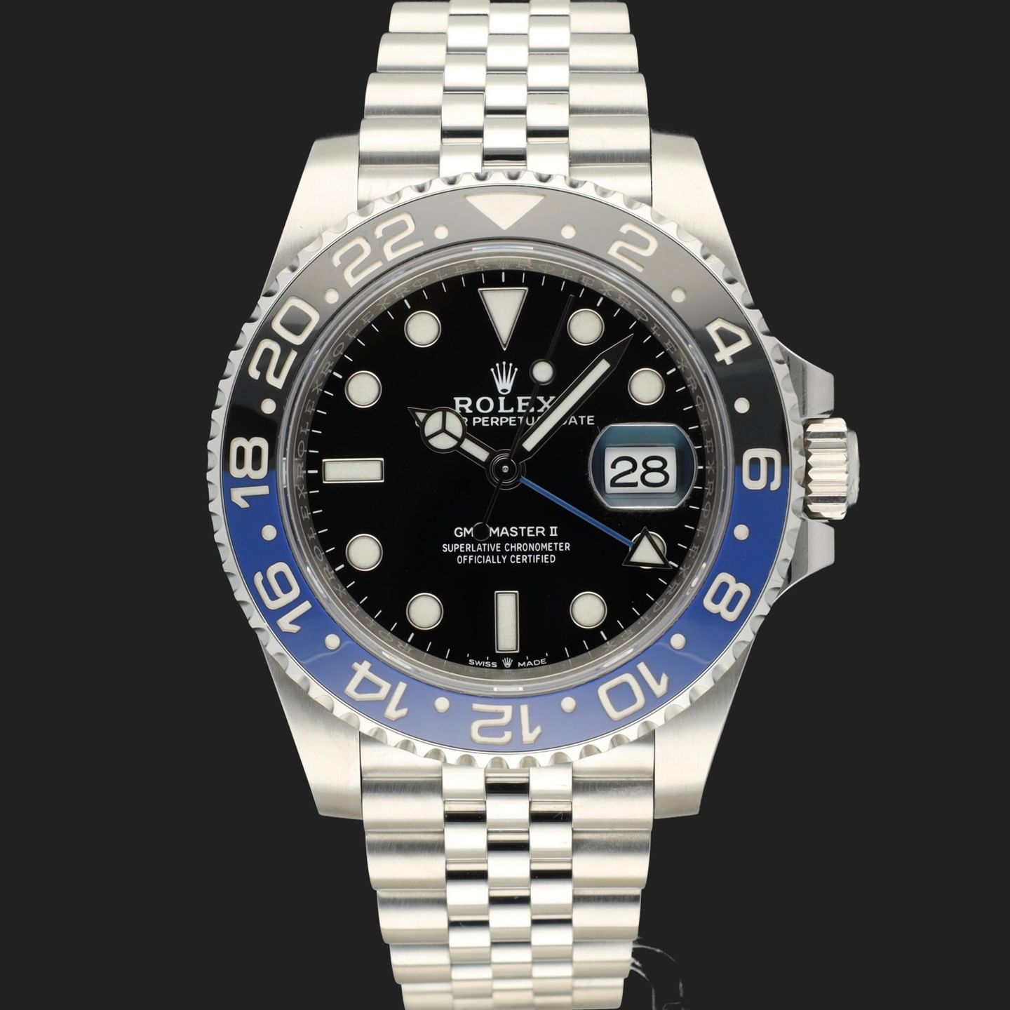 Rolex GMT-Master II 126710BLNR (2020) - Zwart wijzerplaat 40mm Staal (2/8)