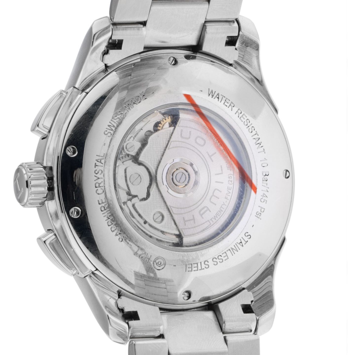 Hamilton Jazzmaster H32811531 (2018) - Black dial 48 mm Steel case (6/7)