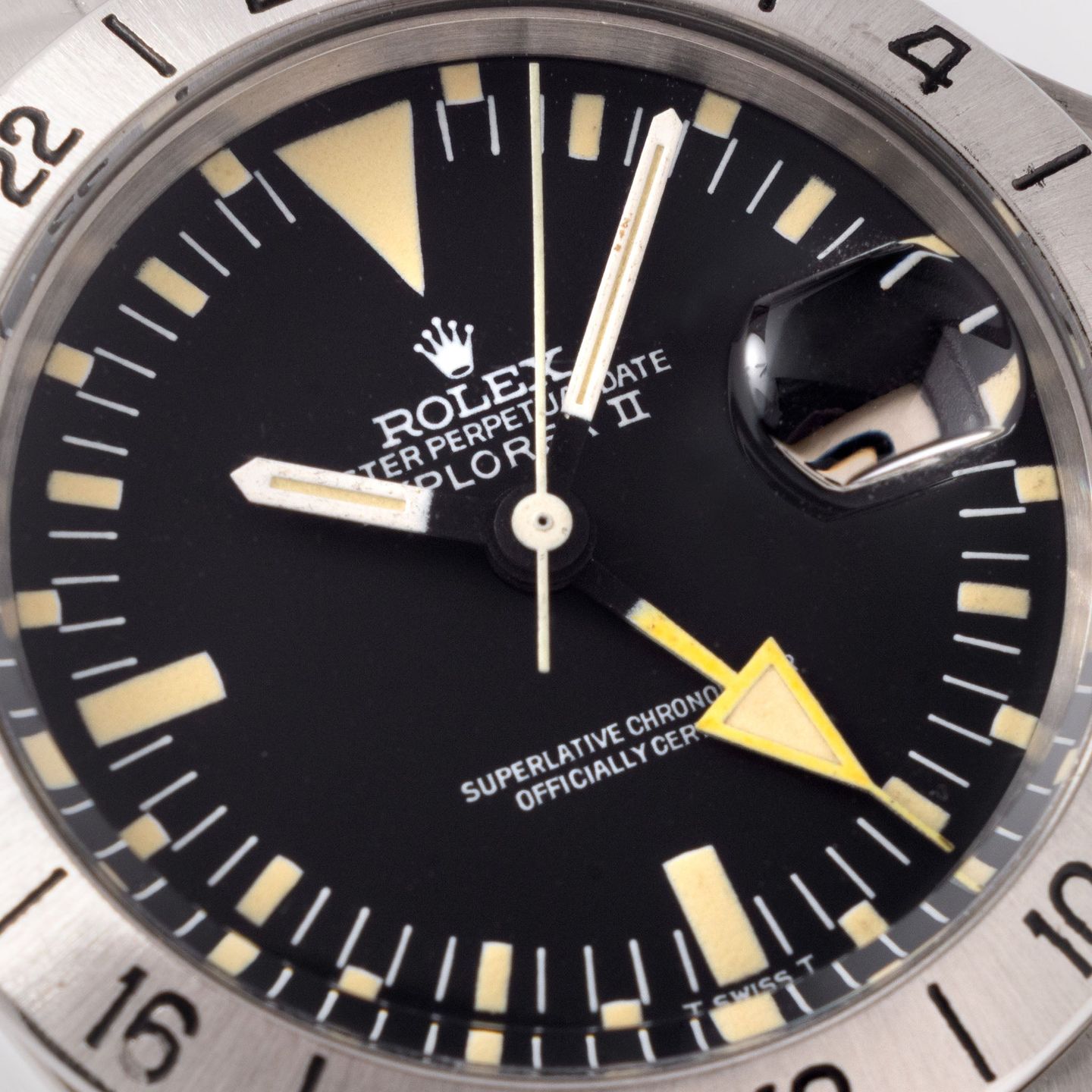 Rolex Explorer II 1655 (1972) - Black dial 40 mm Steel case (5/8)