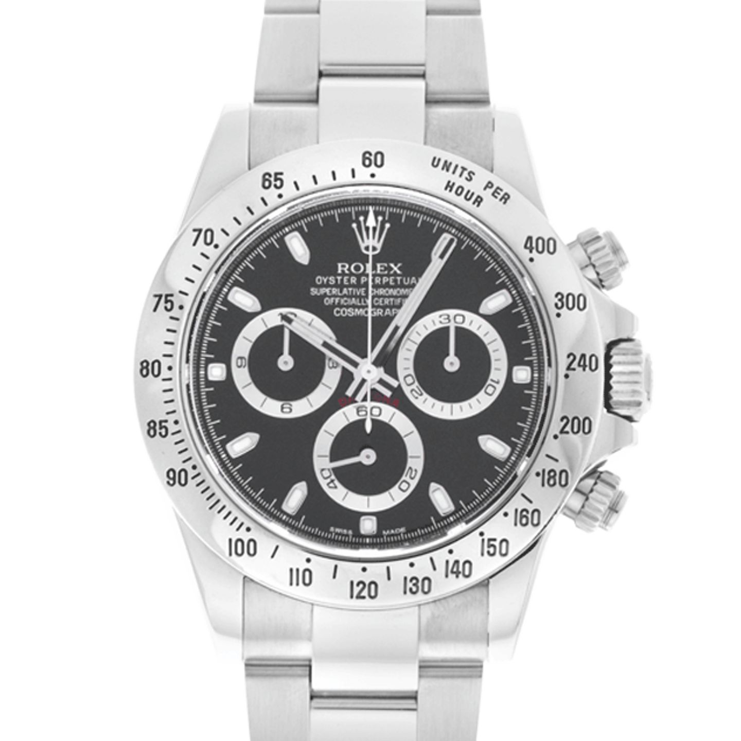 Rolex Daytona 116520 (2011) - Black dial 40 mm Steel case (8/8)