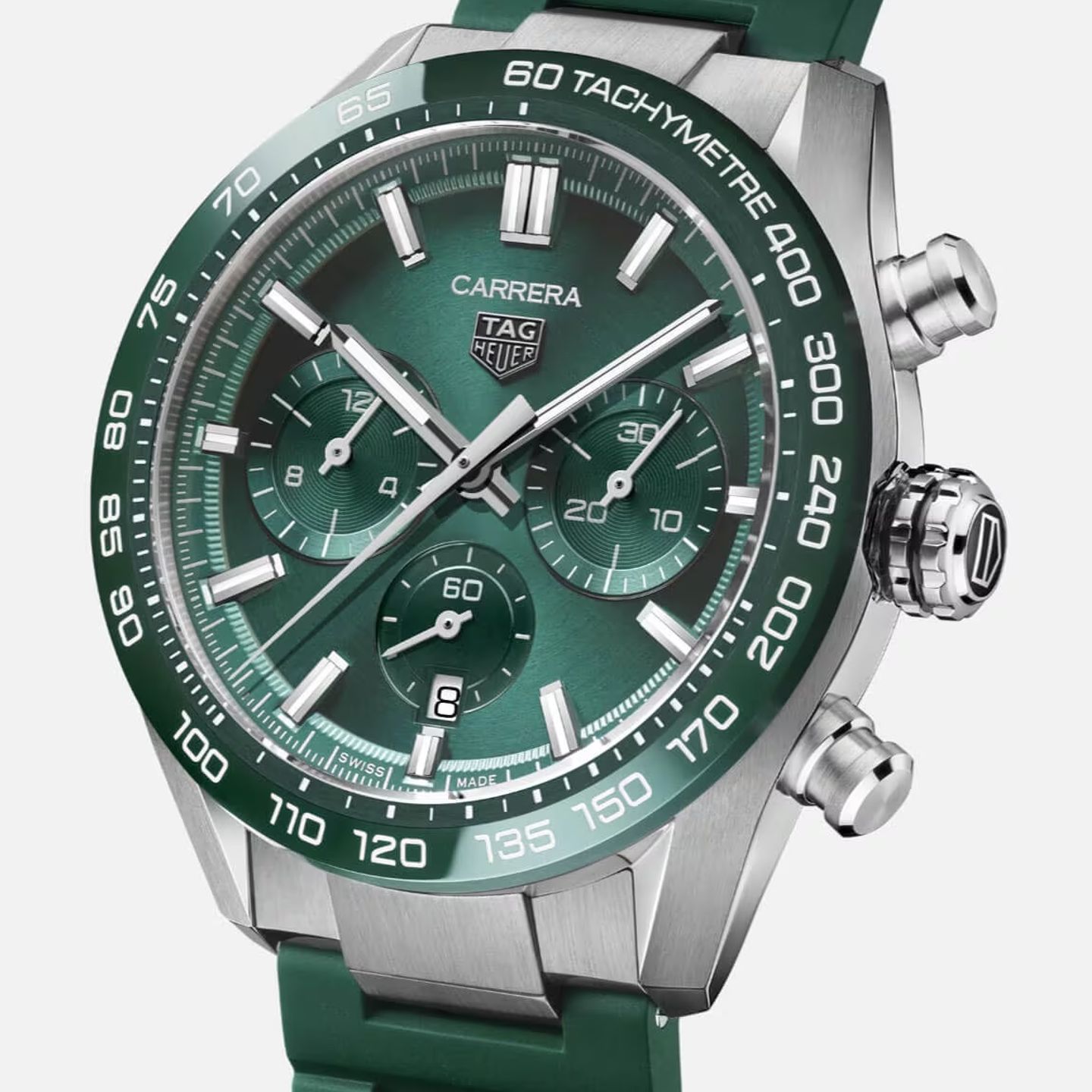 TAG Heuer Carrera CBN2A1N.FT6238 (2024) - Green dial 44 mm Steel case (1/1)