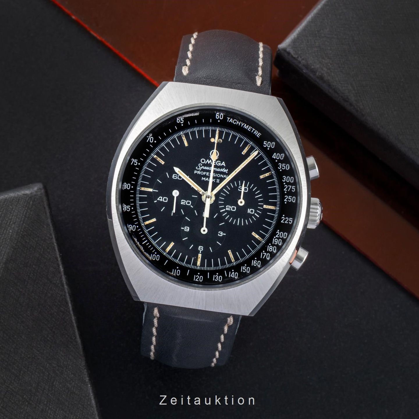Omega Speedmaster Mark II 145.014 (1972) - 42mm Staal (3/8)
