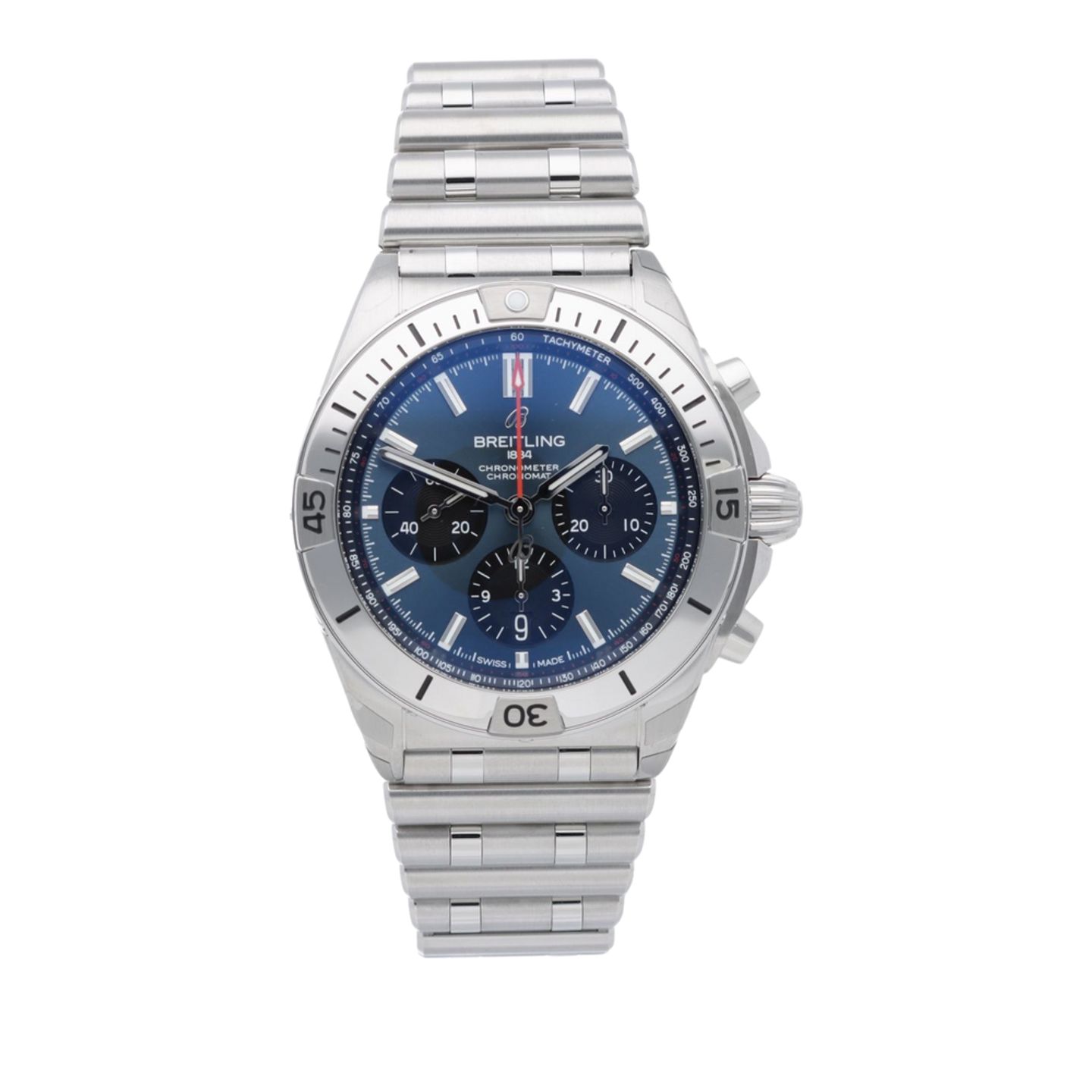 Breitling Chronomat 42 AB0134101C1A1 (2025) - Blauw wijzerplaat 42mm Staal (1/7)