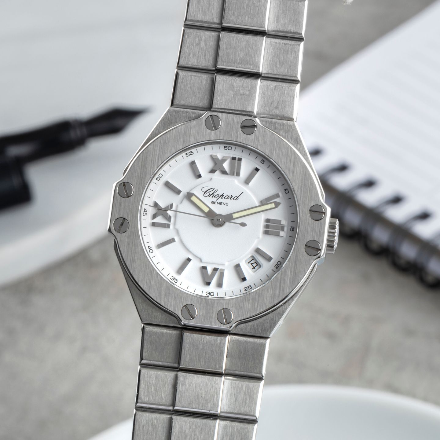 Chopard St. Moritz 8319 (2000) - Staal (3/8)