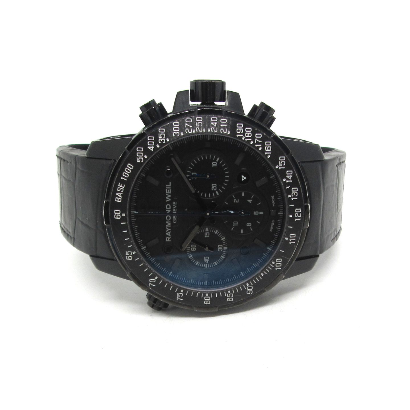 Raymond Weil Unknown 7850-BSF-05207 (Unknown (random serial)) - Black dial 46 mm Steel case (2/6)