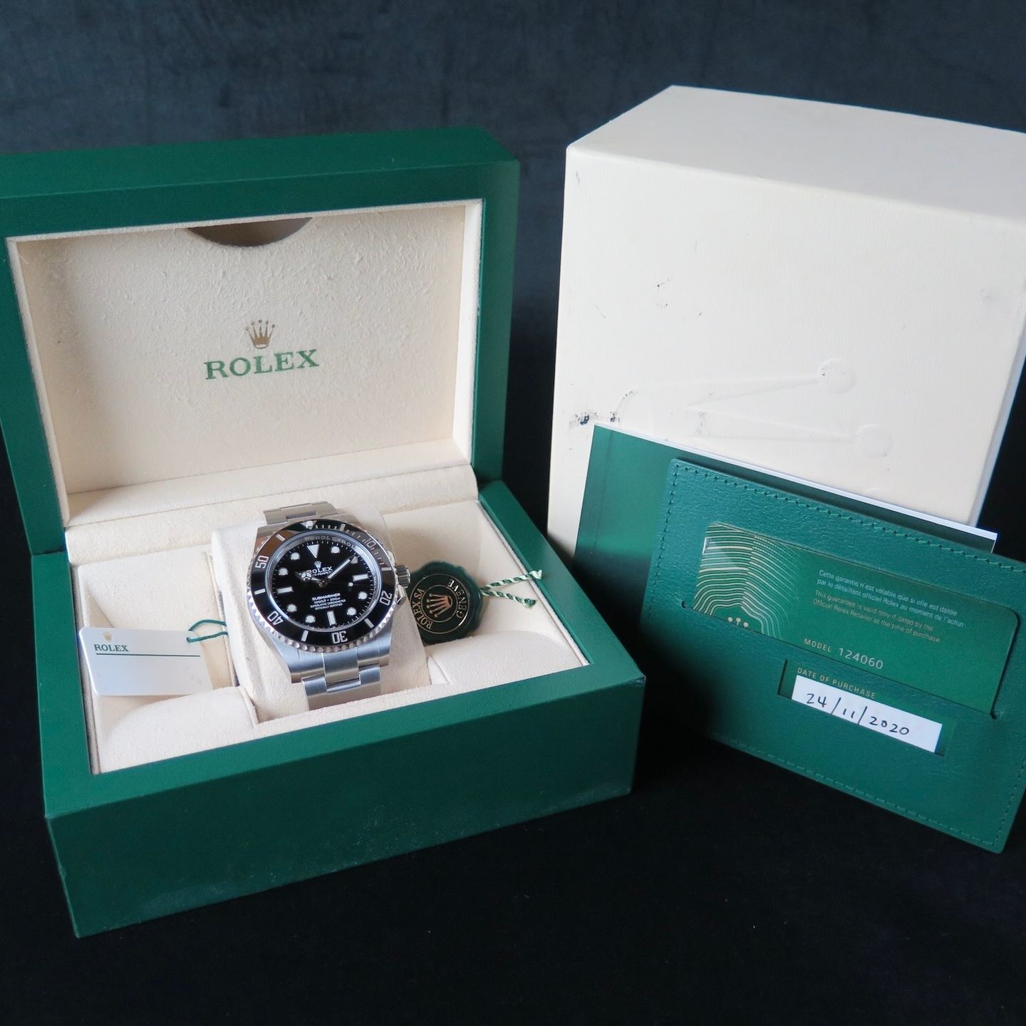 Rolex Submariner No Date 124060 (2020) - Black dial 41 mm Steel case (8/8)