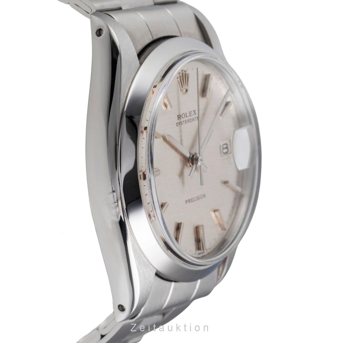 Rolex Oyster Precision 6694 (1972) - Silver dial 34 mm Steel case (6/8)