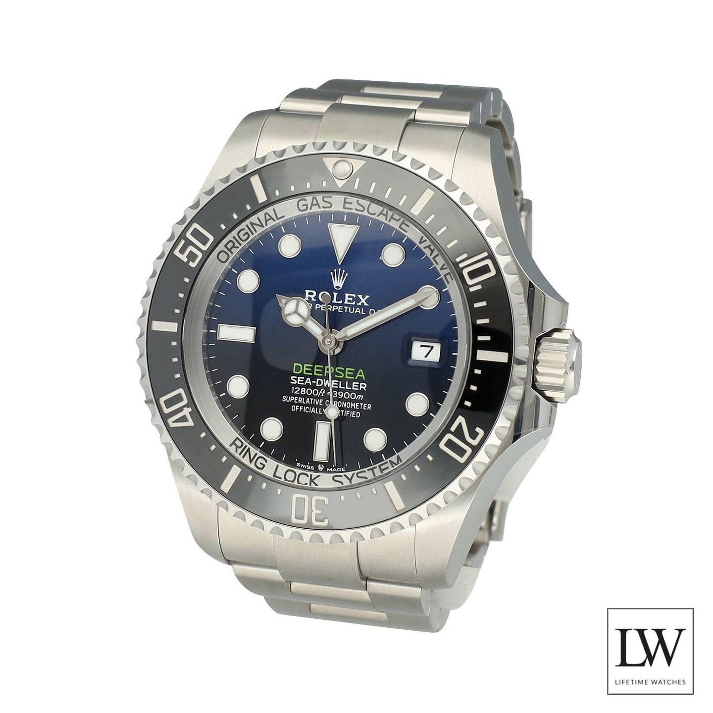 Rolex Sea-Dweller Deepsea 136660 (2022) - Blue dial 44 mm Steel case (4/8)