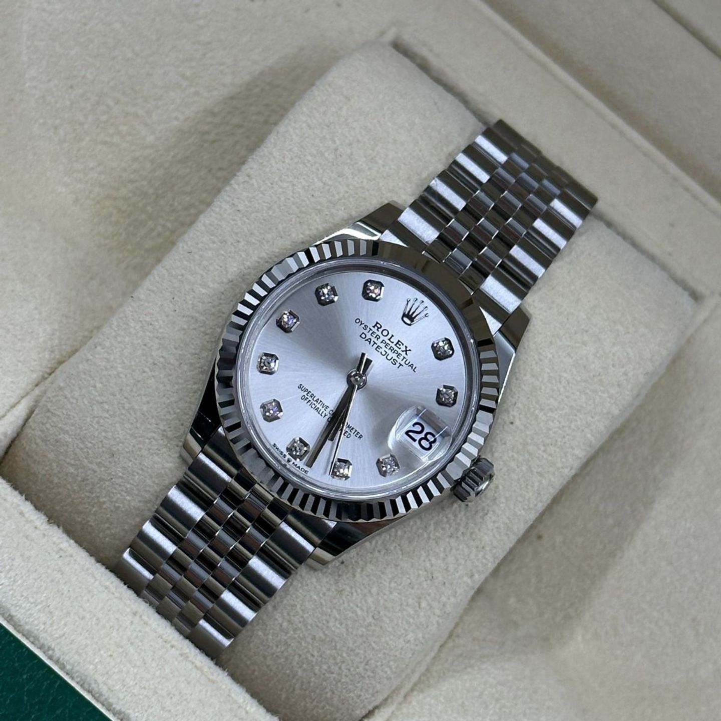 Rolex Datejust 31 278274 (2024) - Zilver wijzerplaat 31mm Staal (8/8)