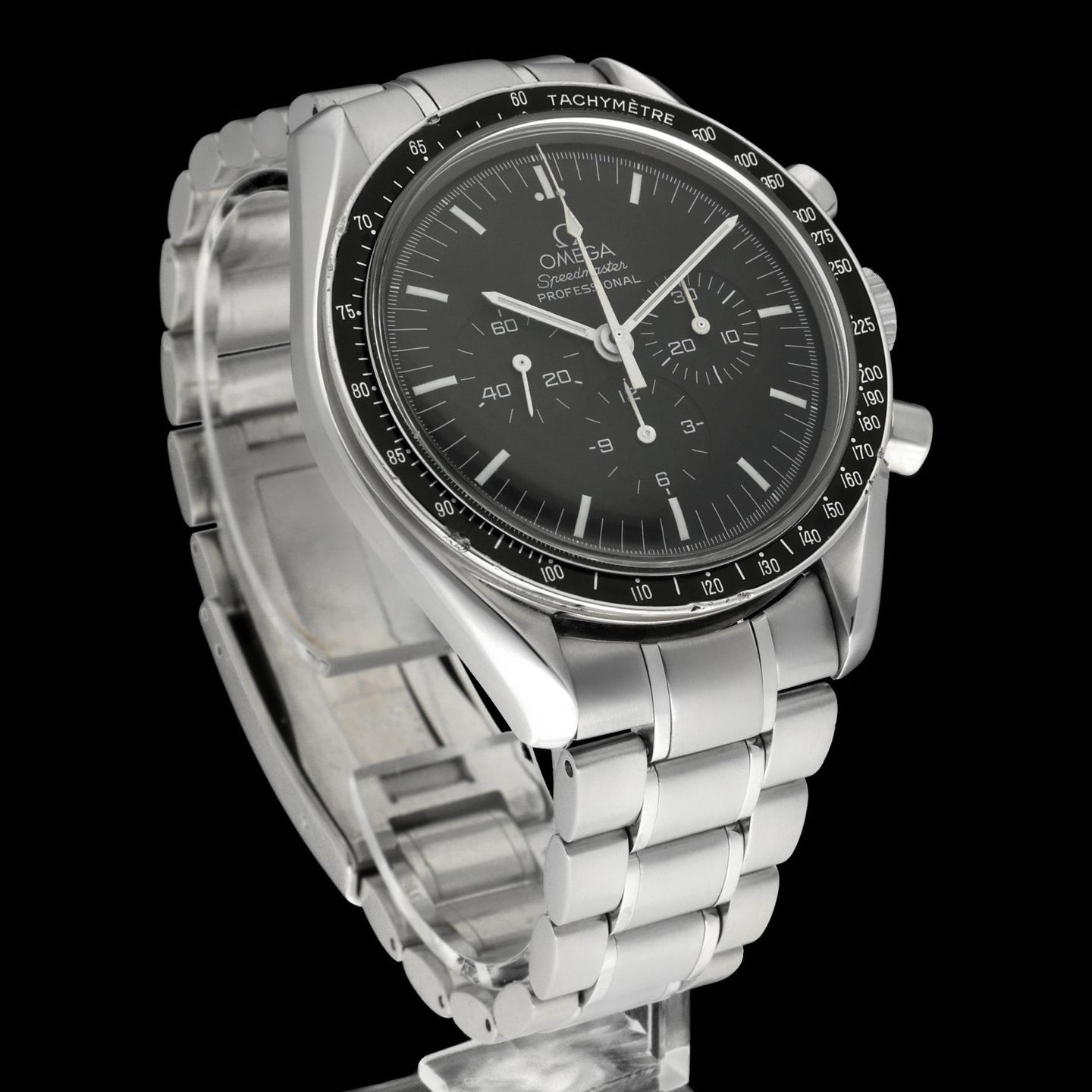 Omega Speedmaster Professional Moonwatch 3560.50 (1999) - Black dial 42 mm Steel case (4/8)