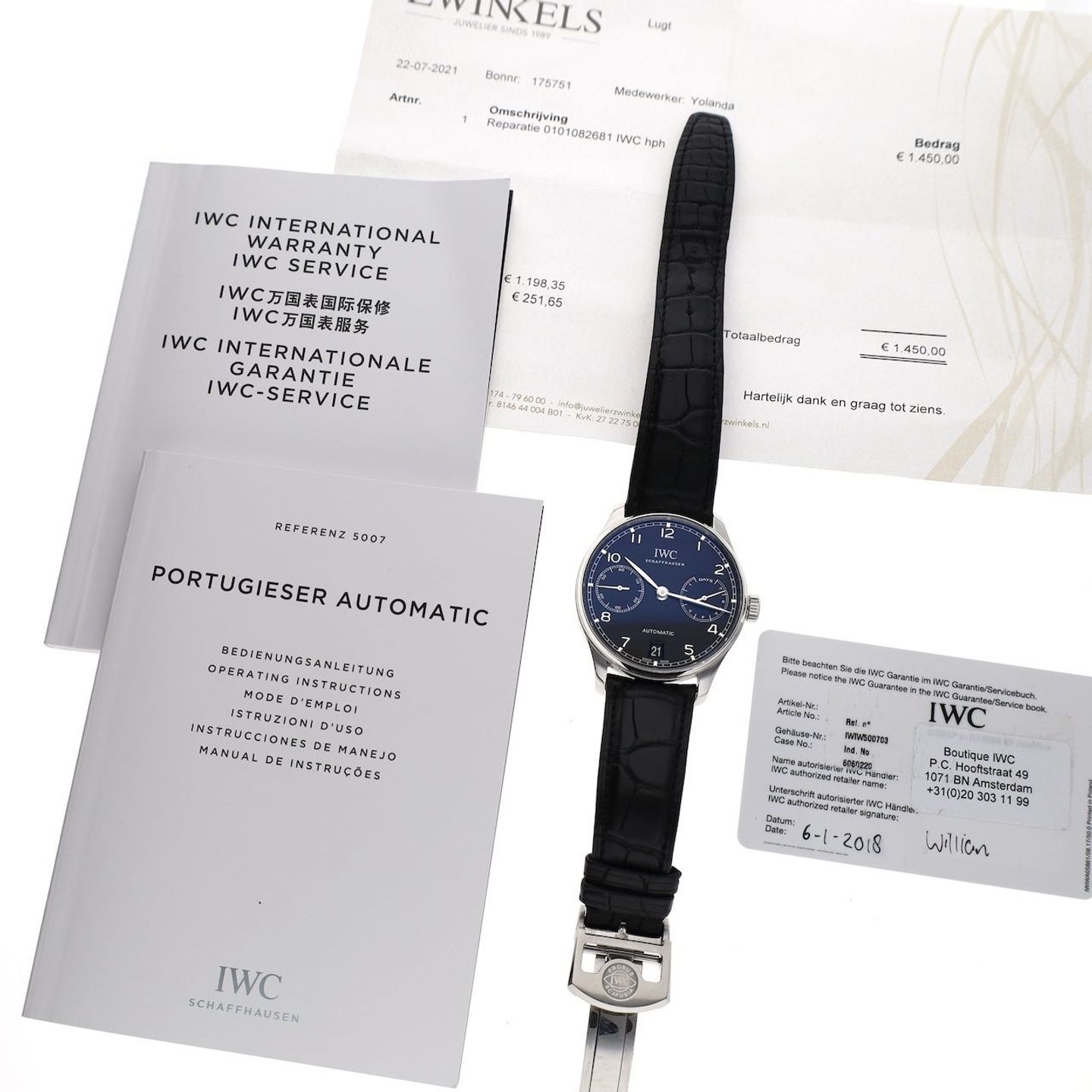 IWC Portuguese Automatic IW500703 - (4/8)