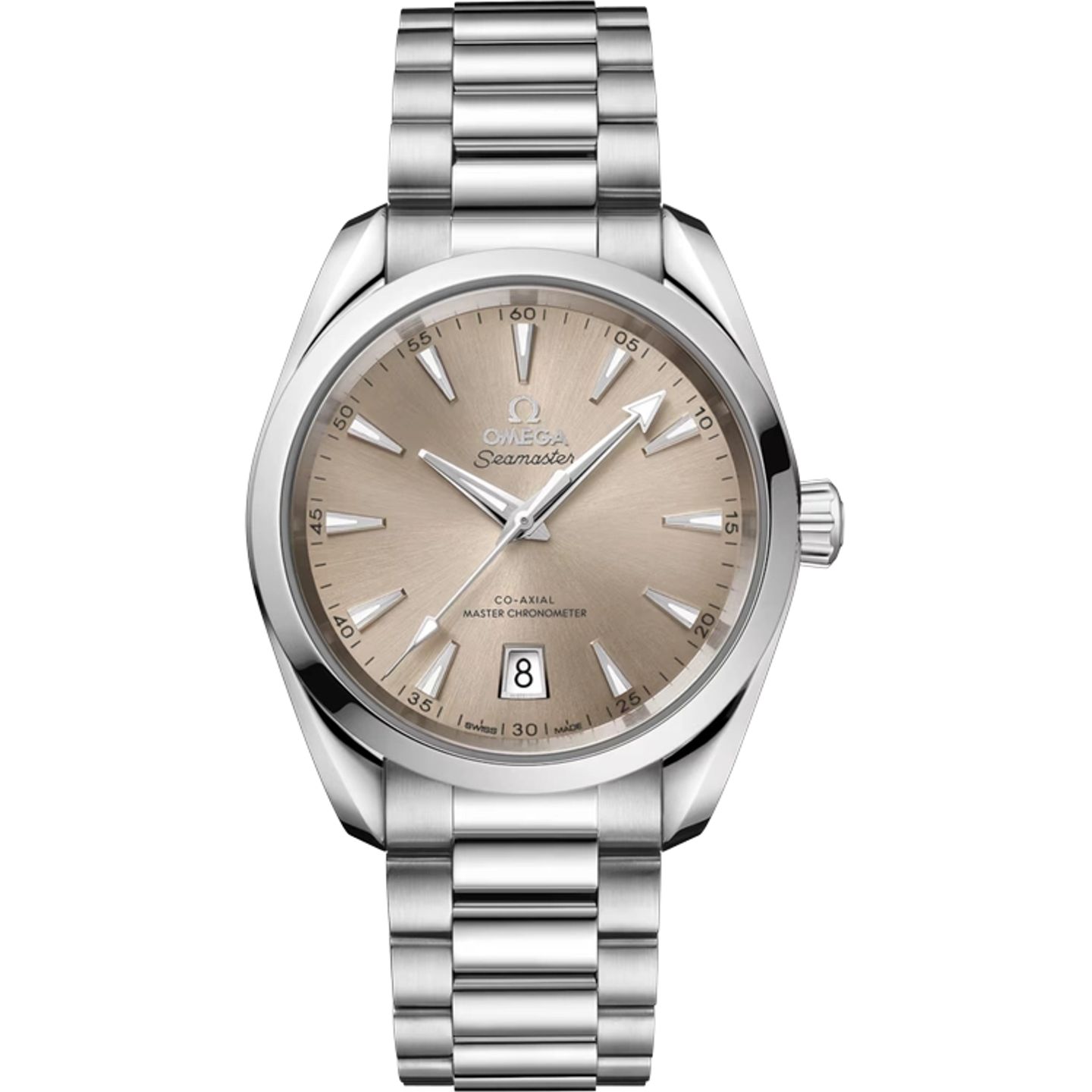 Omega Seamaster Aqua Terra 220.10.38.20.09.001 (2026) - Beige dial 38 mm Steel case (1/1)