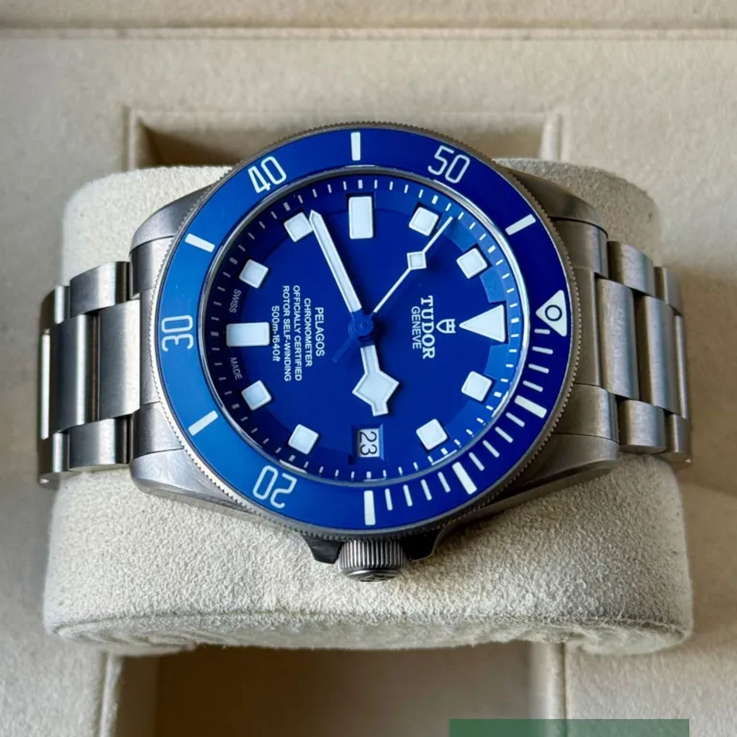 Tudor Pelagos 25600TB (2021) - Zwart wijzerplaat 42mm Titanium (4/8)
