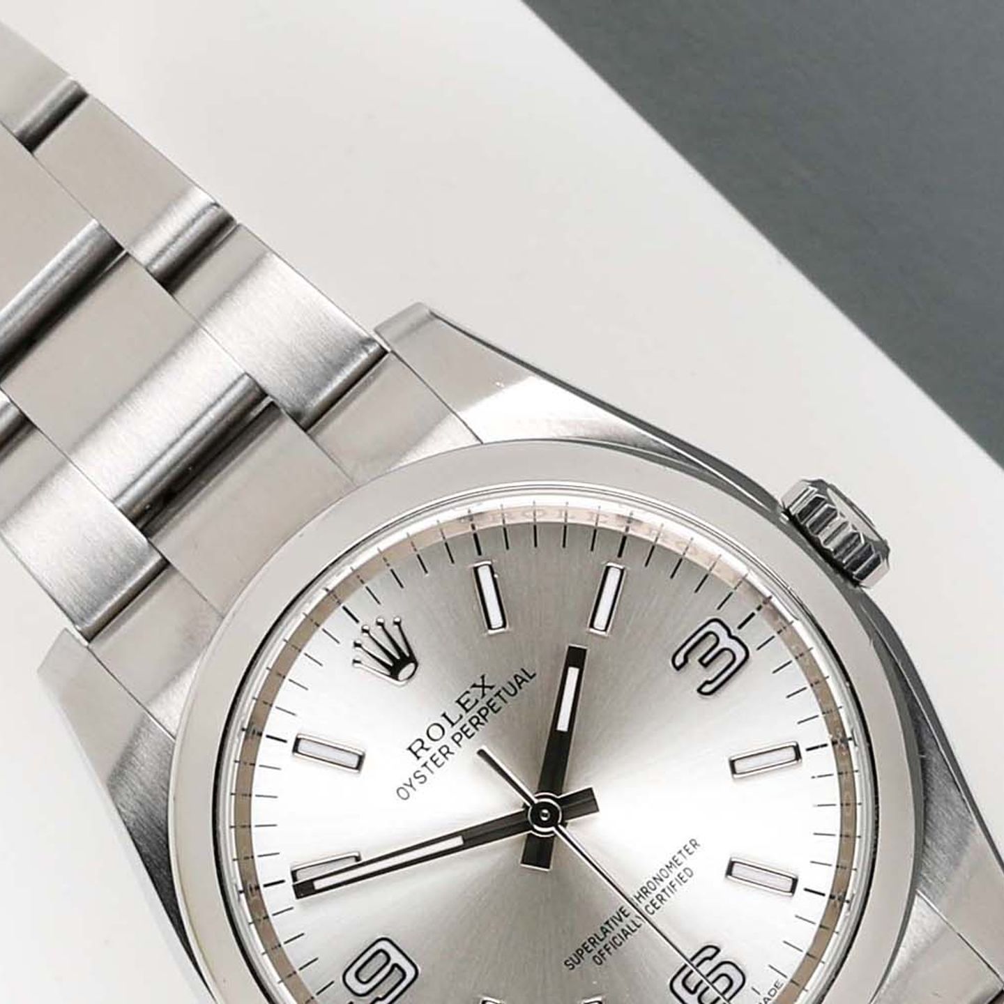 Rolex Oyster Perpetual 36 116000 (2019) - Silver dial 36 mm Steel case (3/7)