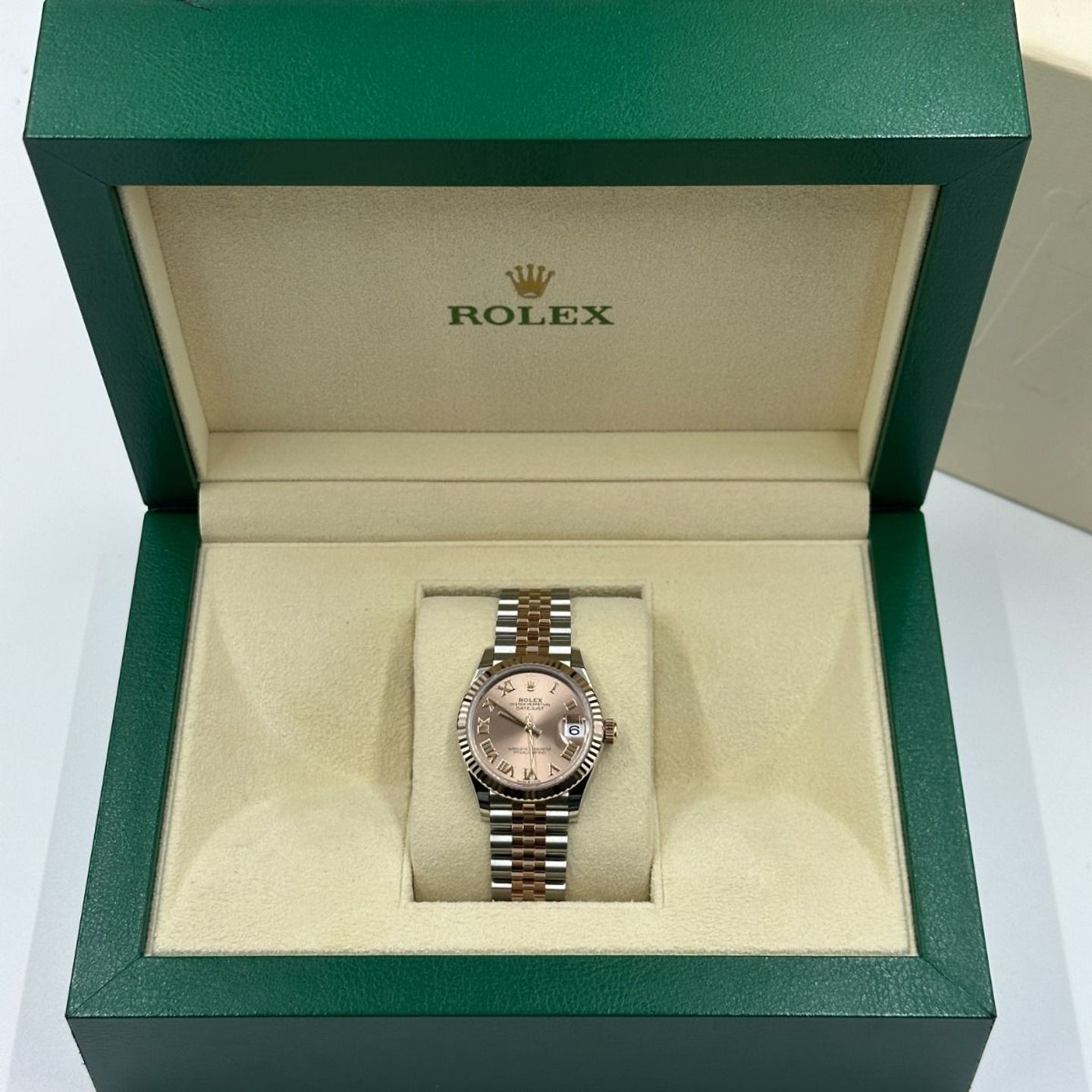 Rolex Datejust 31 278271 (2024) - Goud wijzerplaat 31mm Staal (4/8)