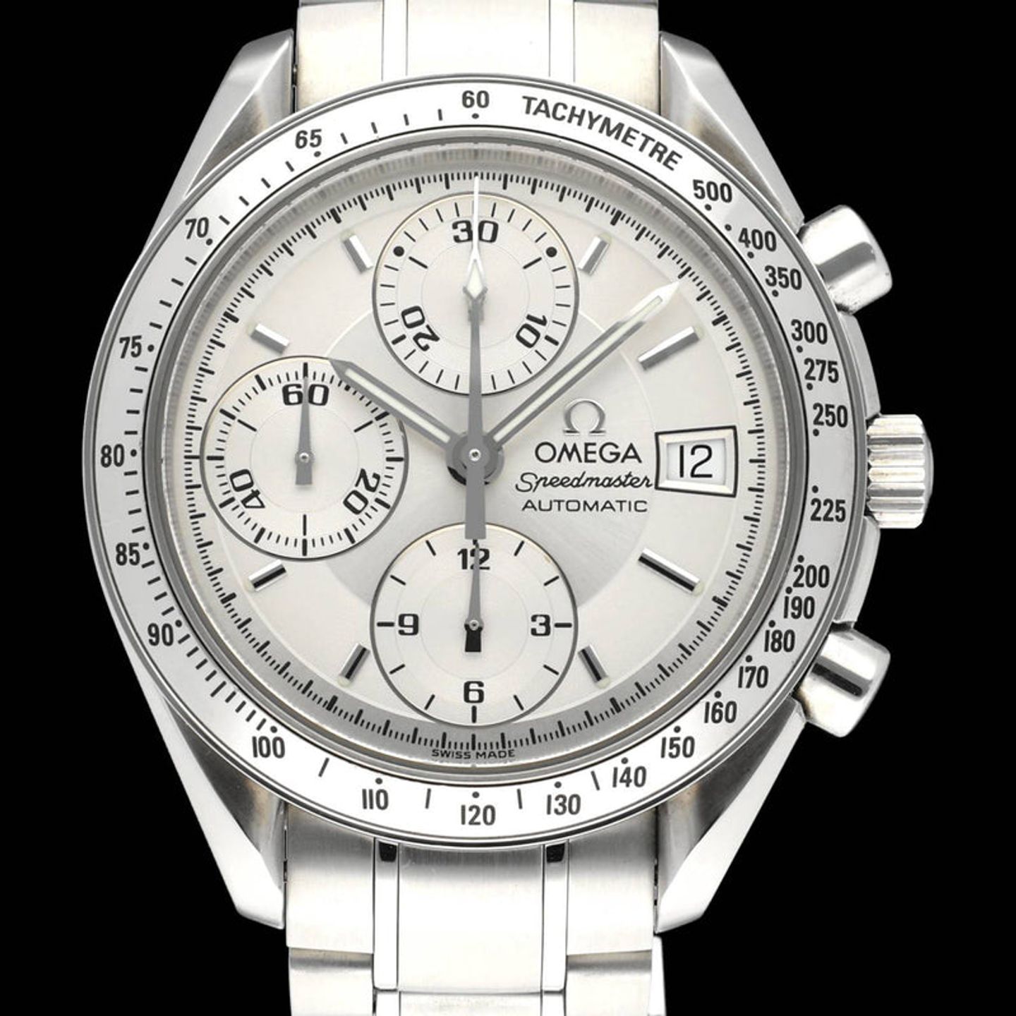 Omega Speedmaster Date 3513.30.00 (1999) - Silver dial 39 mm Steel case (1/7)