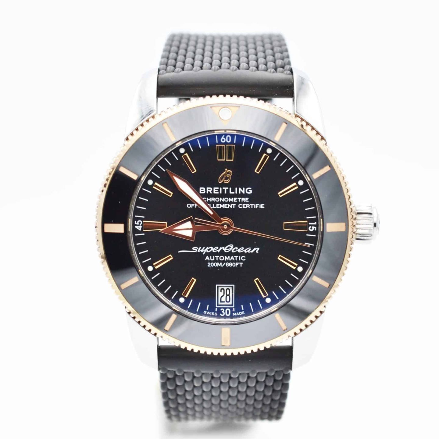 Breitling Superocean Heritage UB2010 (2022) - 42mm Goud/Staal (1/7)