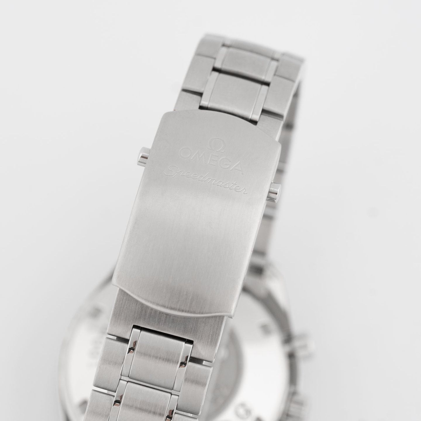 Omega Speedmaster Day Date 3222.80.00 (2008) - Blauw wijzerplaat 40mm Staal (3/6)