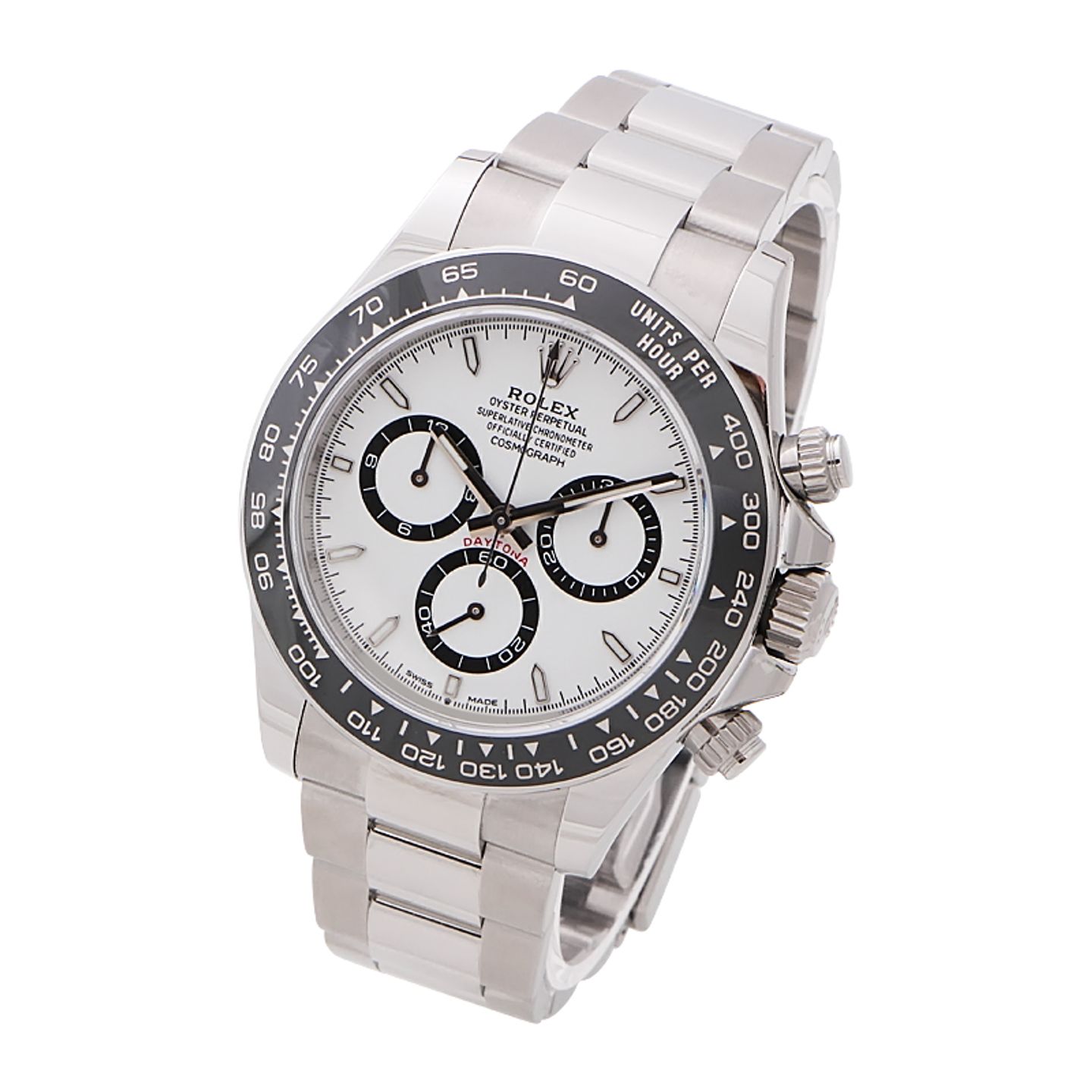 Rolex Daytona 126500LN (2024) - Wit wijzerplaat 40mm Staal (2/4)