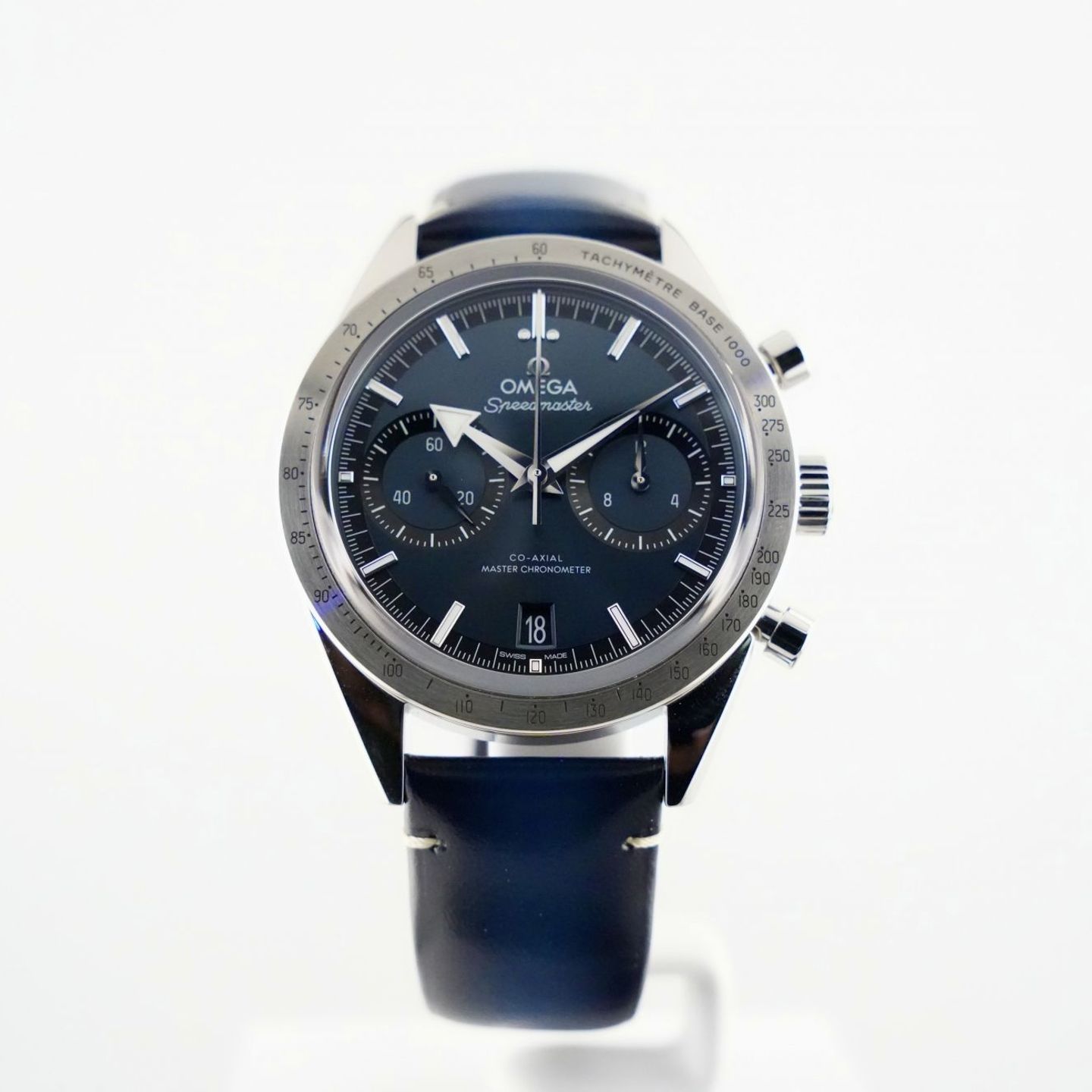 Omega Speedmaster '57 332.12.41.51.03.001 (2024) - Blauw wijzerplaat 40mm Staal (1/8)