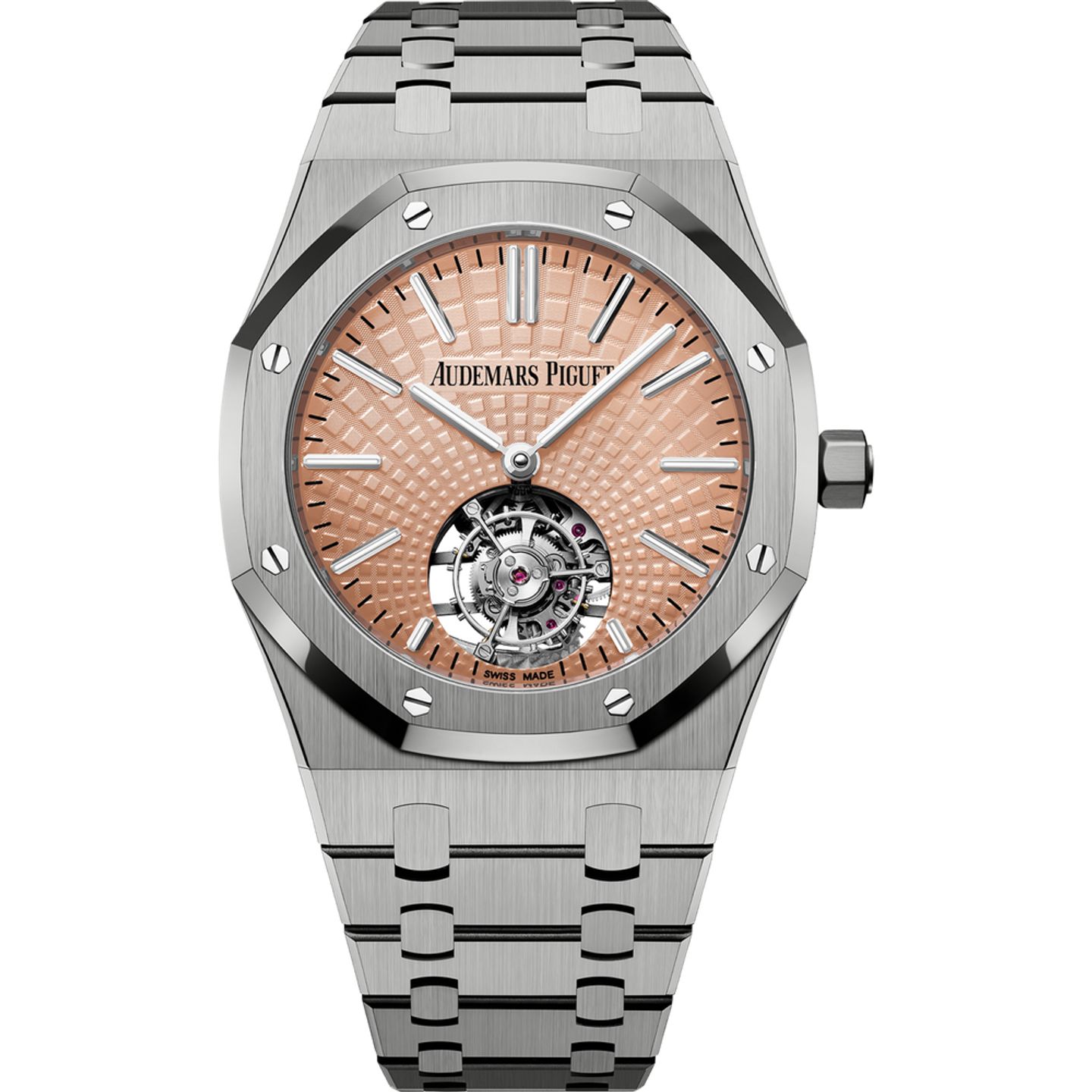 Audemars Piguet Royal Oak Selfwinding 26531TI.OO.1220TI.01 (2025) - Roze wijzerplaat 41mm Titanium (1/1)