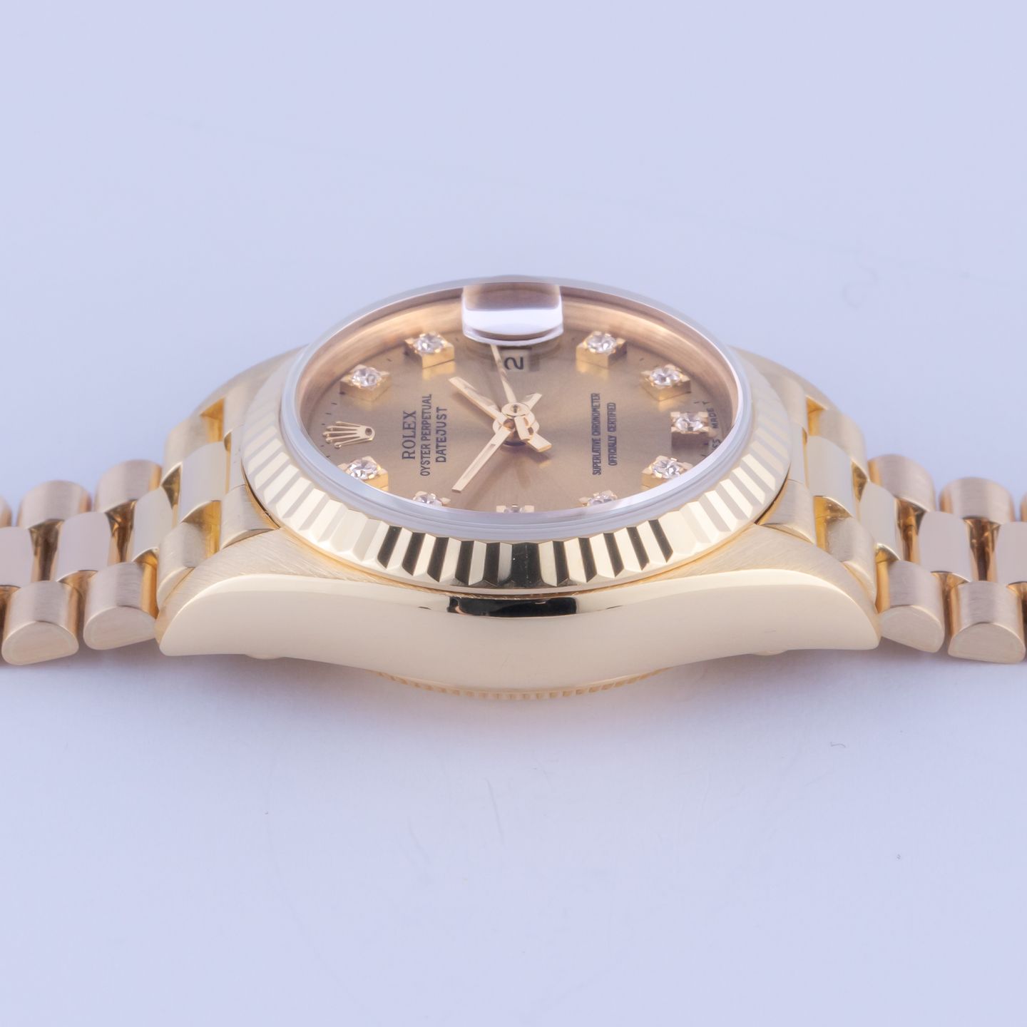 Rolex Lady-Datejust 69178 (1989) - 26 mm Yellow Gold case (5/8)