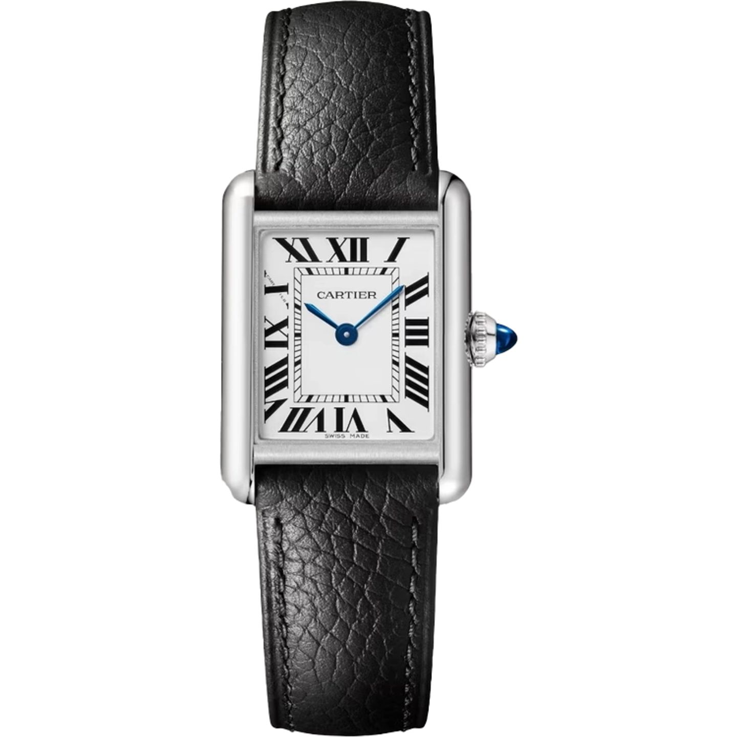 Cartier Tank https://wancorawatches.com/en/buy-watch/cartier-tank-pm-30mm-9/ (2025) - Zilver wijzerplaat 30mm Staal (1/1)