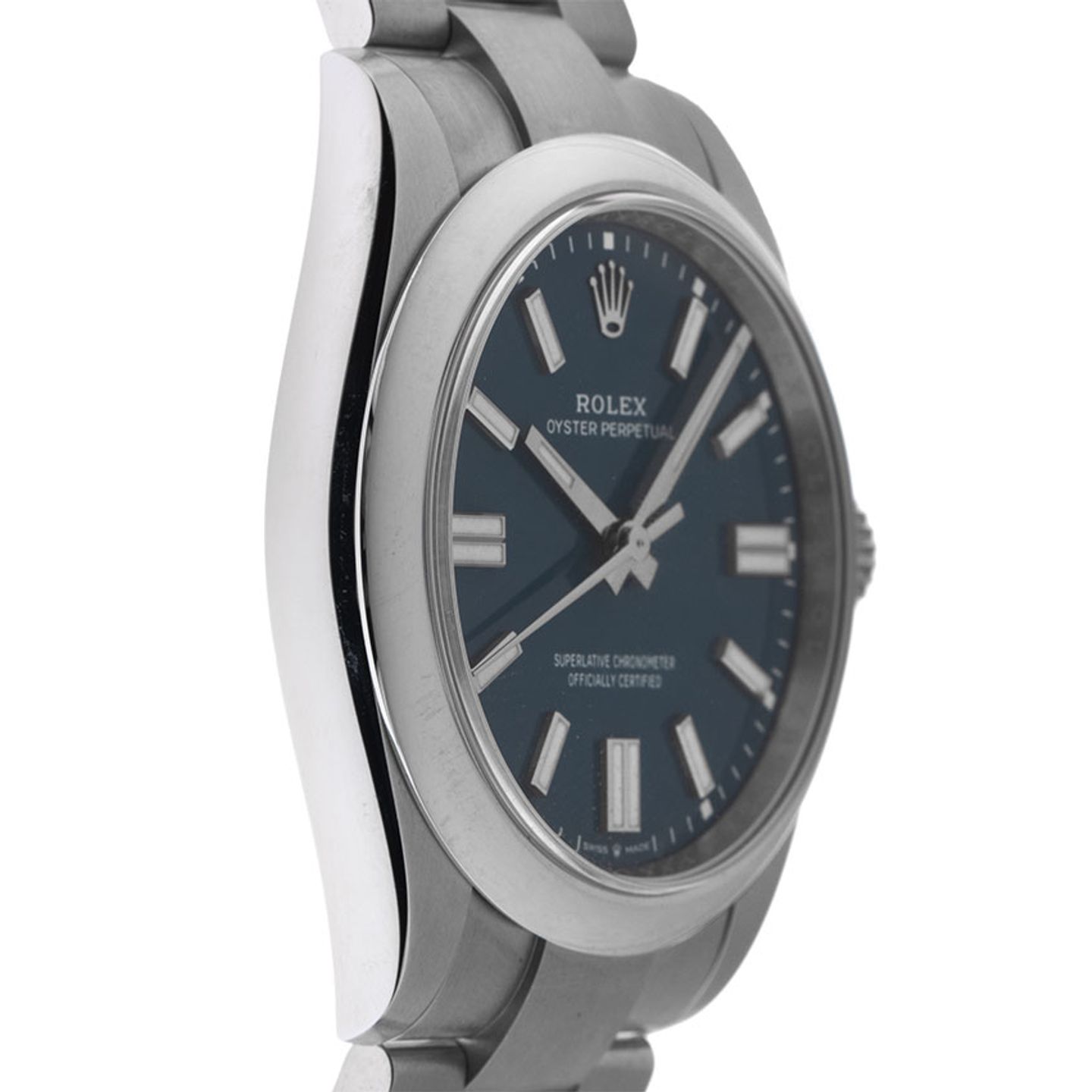 Rolex Oyster Perpetual 41 134300 (2025) - Blauw wijzerplaat 41mm Staal (5/7)