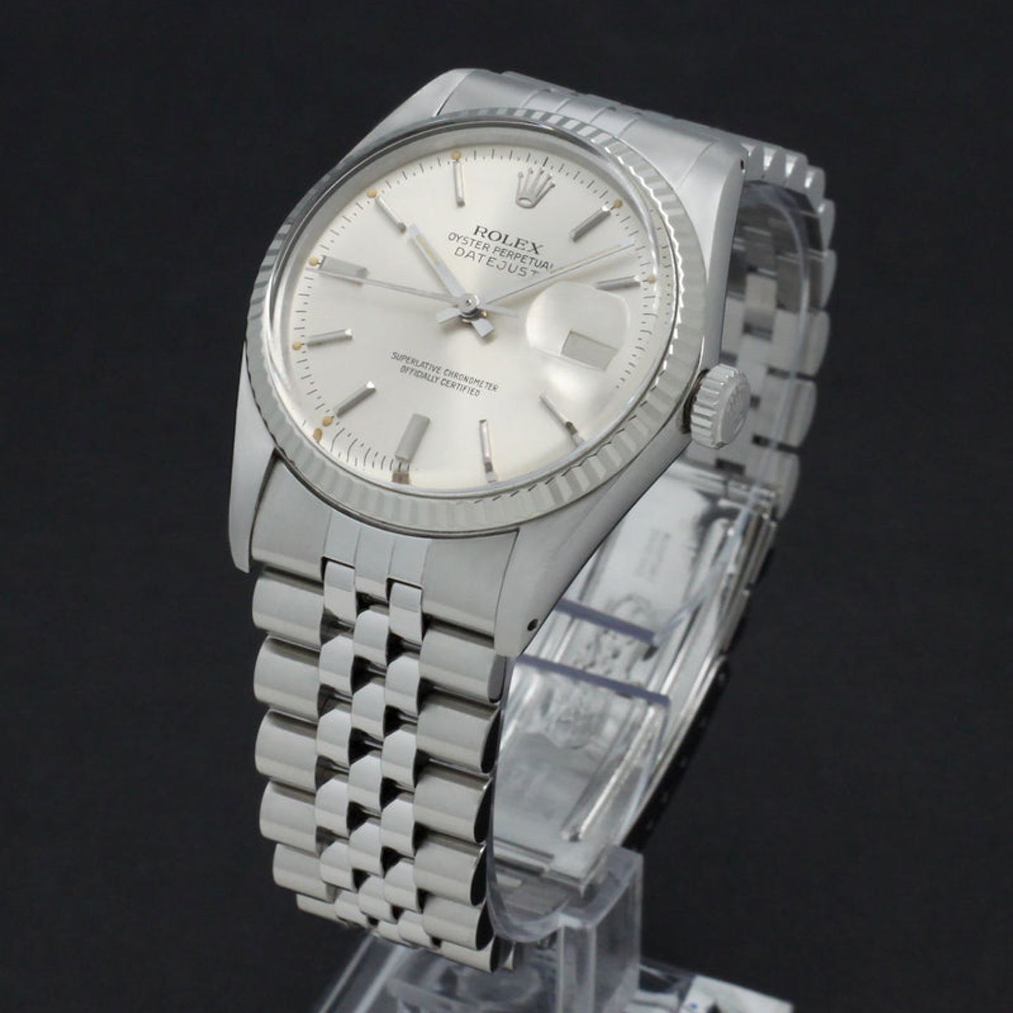 Rolex Datejust 36 16014 (1981) - Silver dial 36 mm Steel case (5/7)