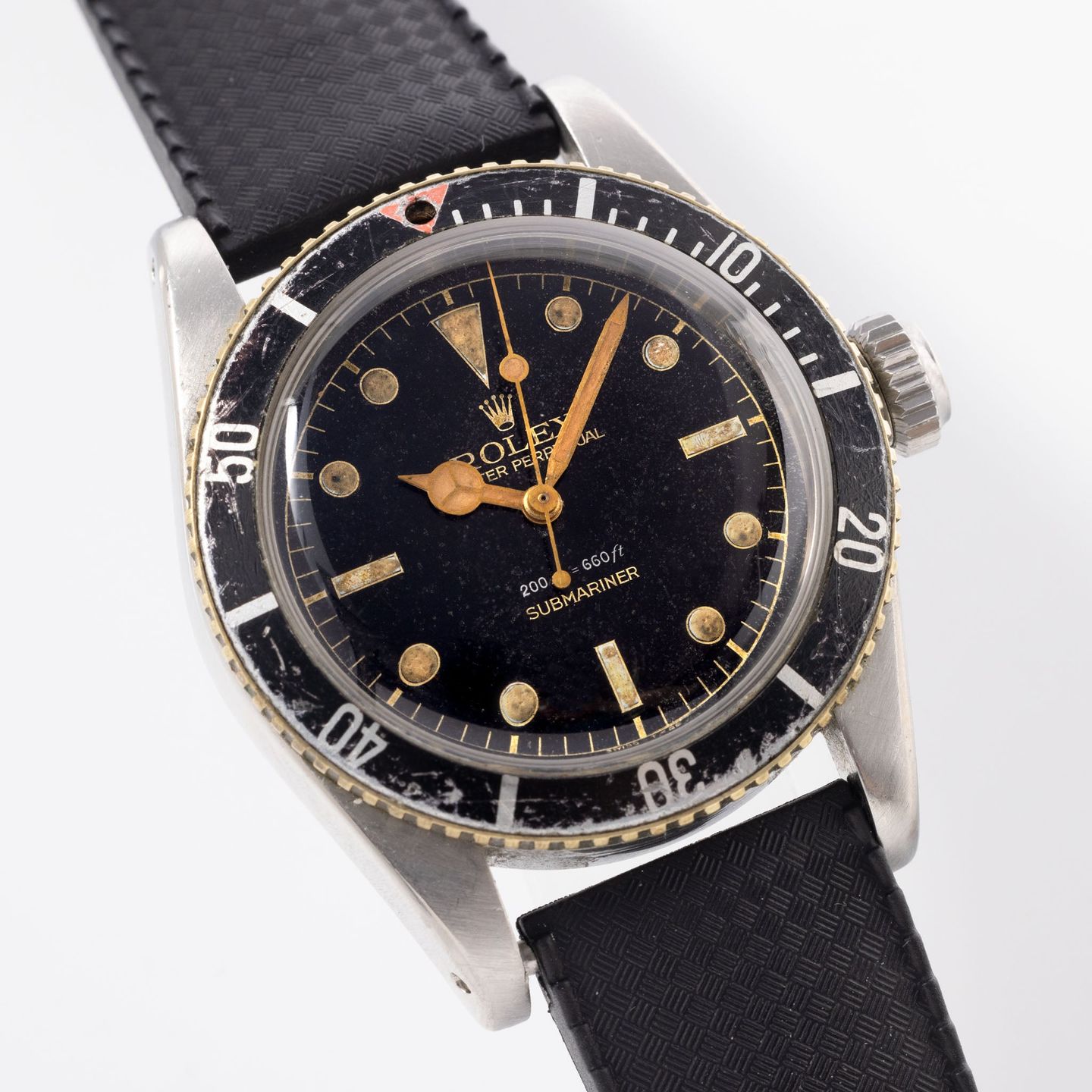 Rolex Submariner No Date 6538 (1958) - Black dial 37 mm Steel case (7/8)