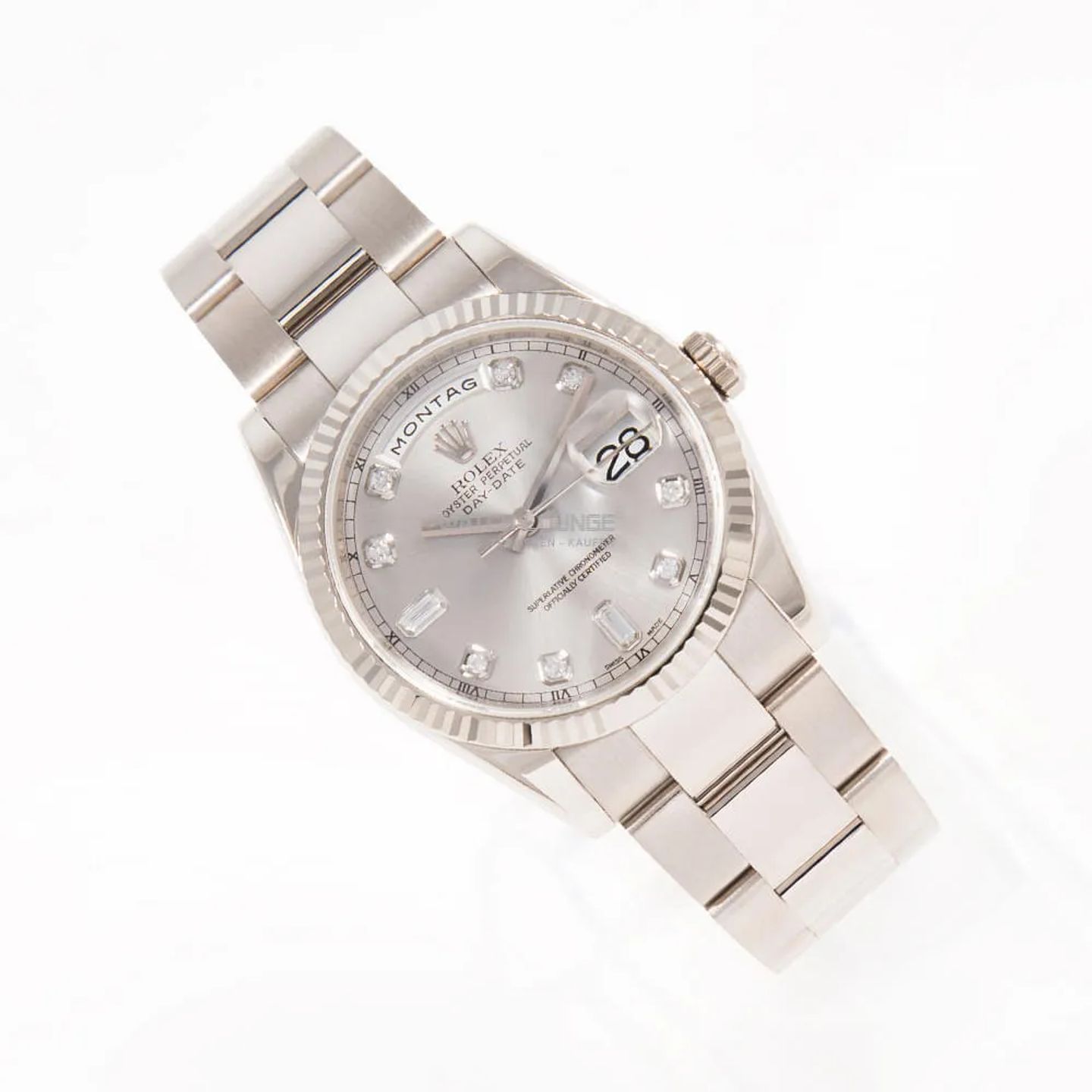 Rolex Day-Date 36 118239 (2007) - 36 mm White Gold case (2/8)