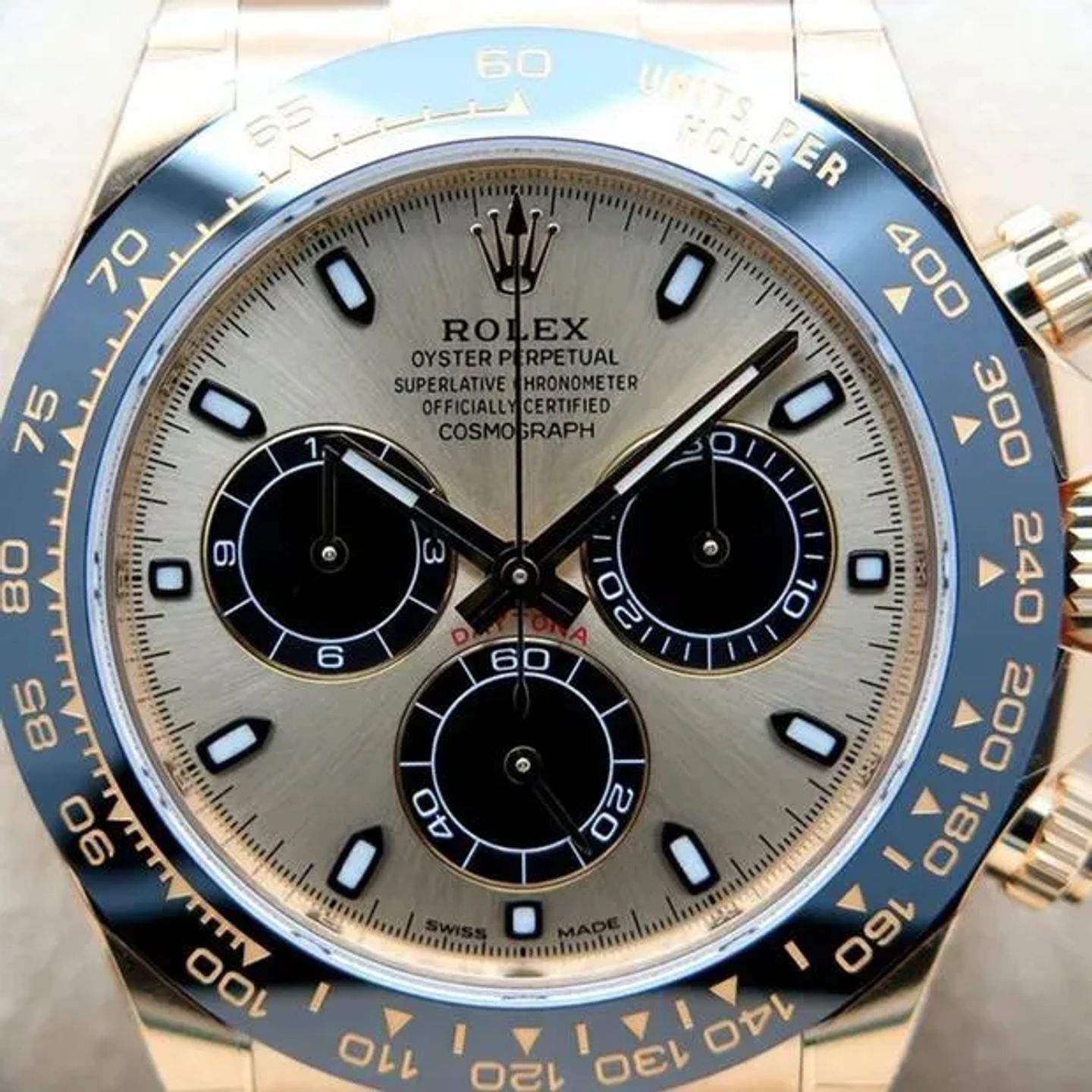 Rolex Daytona 116518LN (2023) - Champagne dial 40 mm Yellow Gold case (6/6)